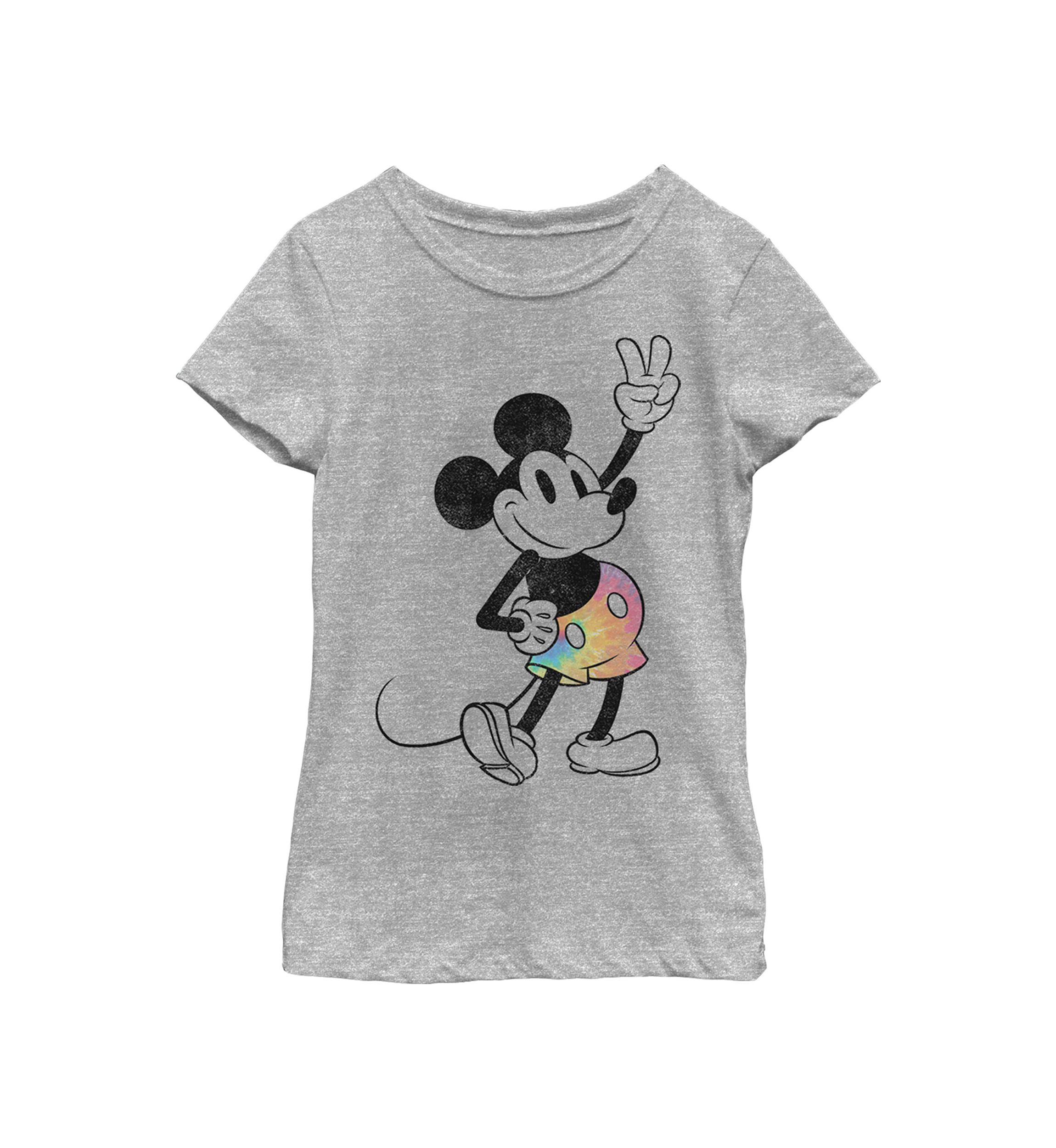 Girls 4-6x Tie Dye Mickey Graphic T-Shirt