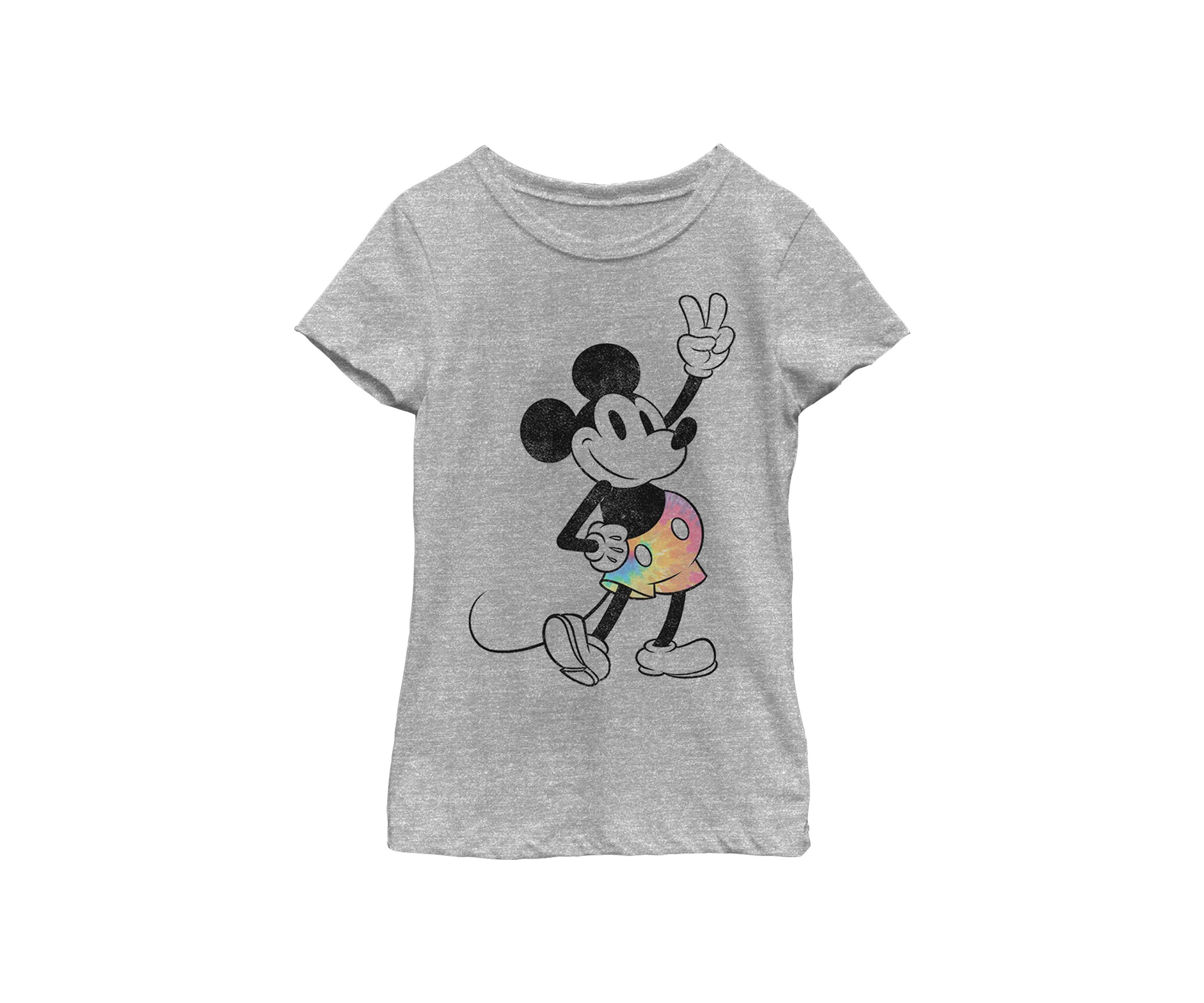 Girls 4-6x Tie Dye Mickey Graphic T-Shirt