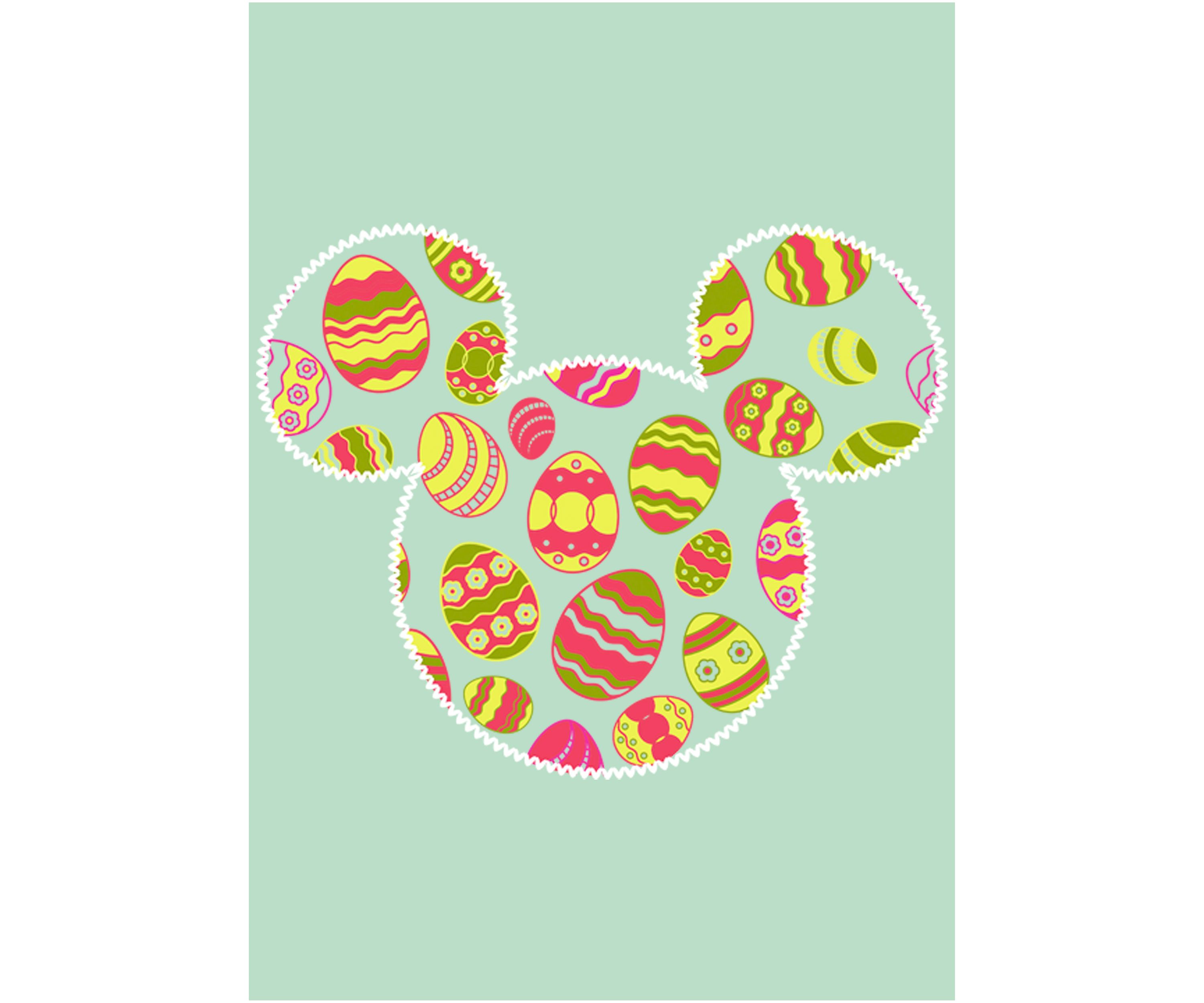 Girls 4-6x Mickey Easter Fill Graphic T-Shirt
