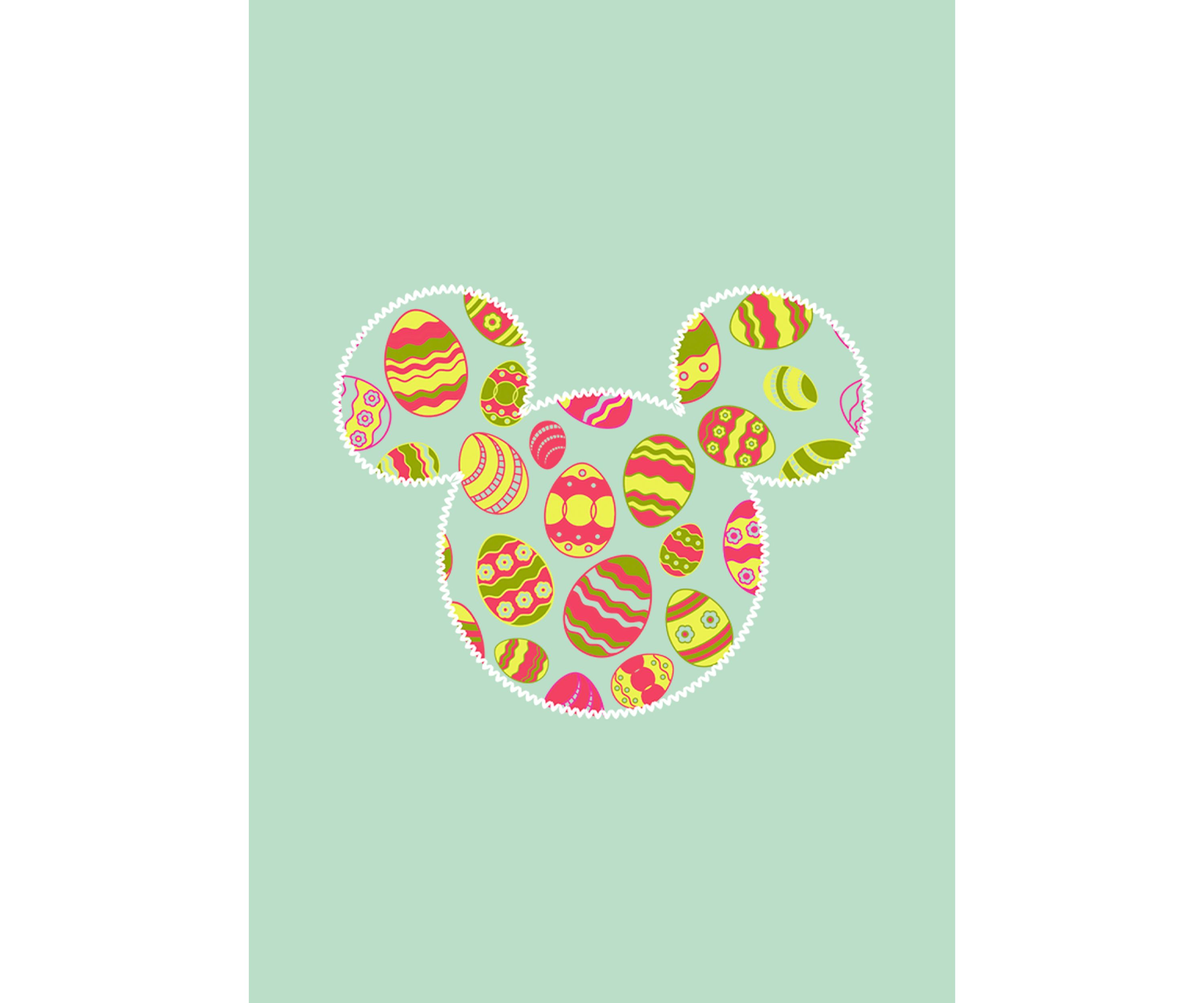 Girls 4-6x Mickey Easter Fill Graphic T-Shirt