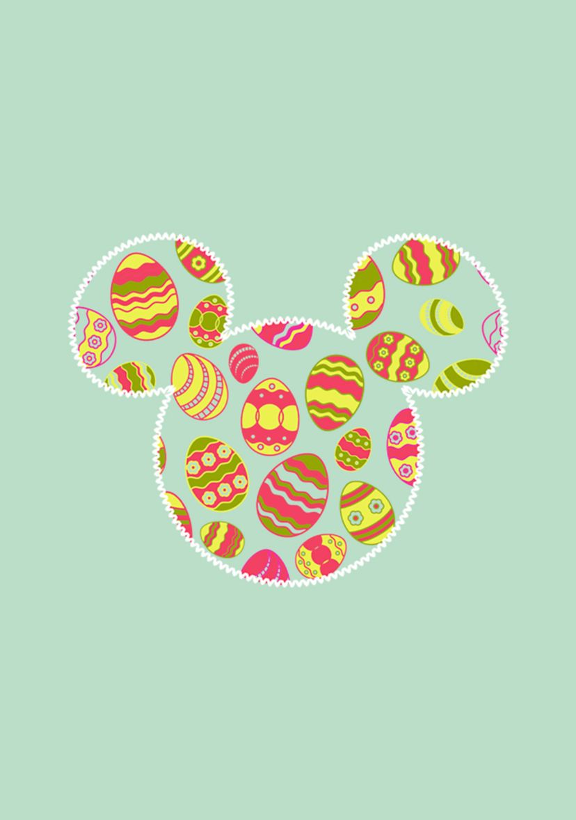 Girls 4-6x Mickey Easter Fill Graphic T-Shirt