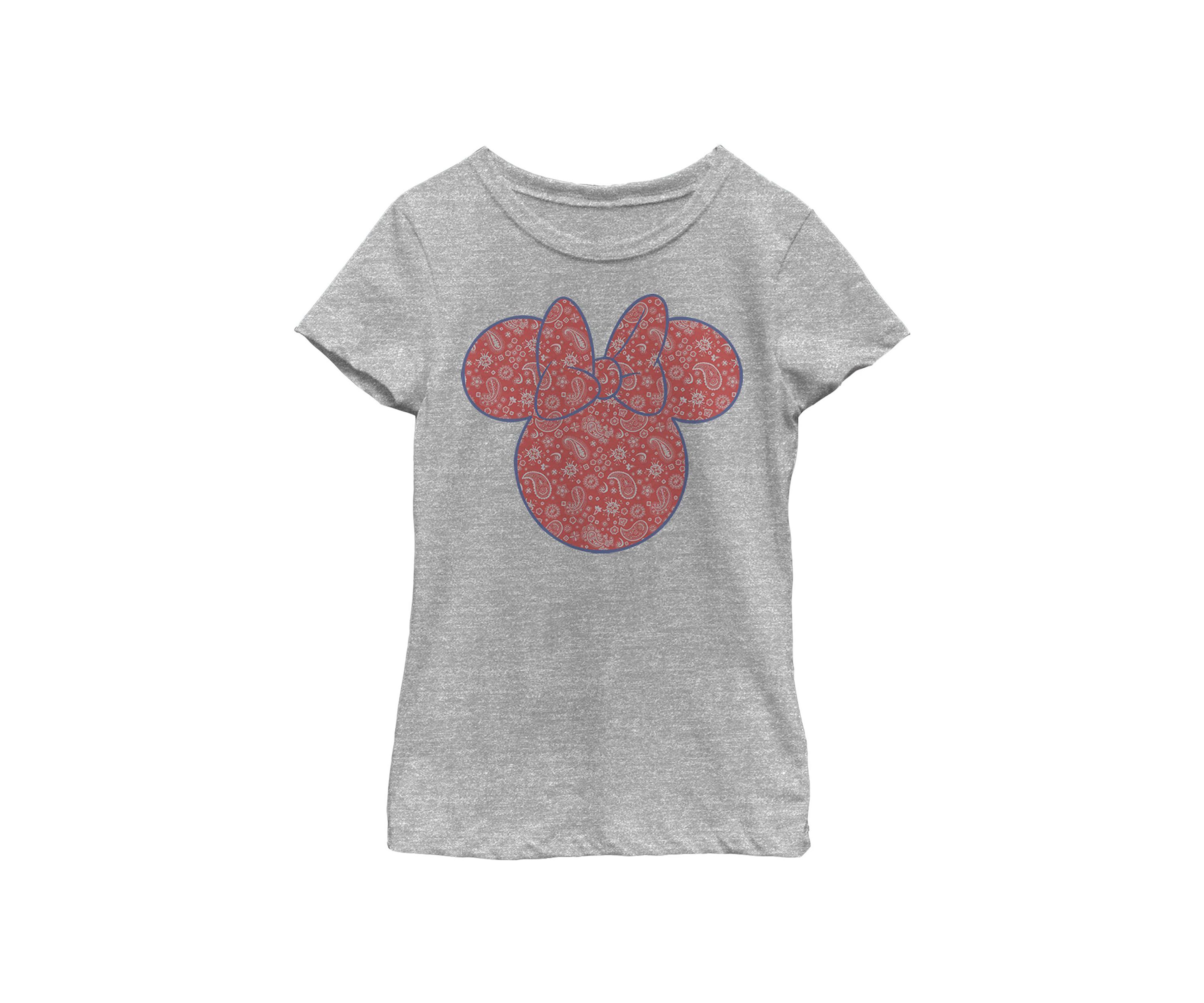 Minnie Americana Paisley Graphic T-Shirt