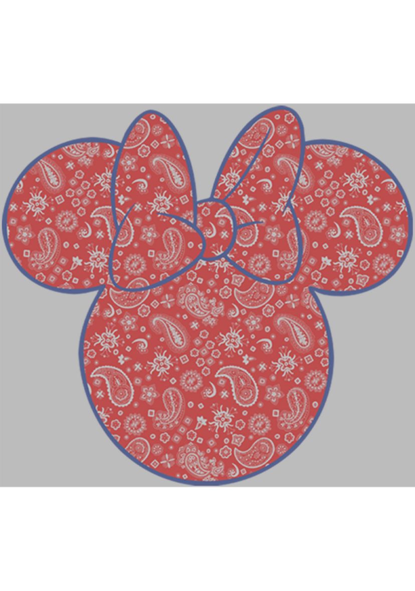 Minnie Americana Paisley Graphic T-Shirt