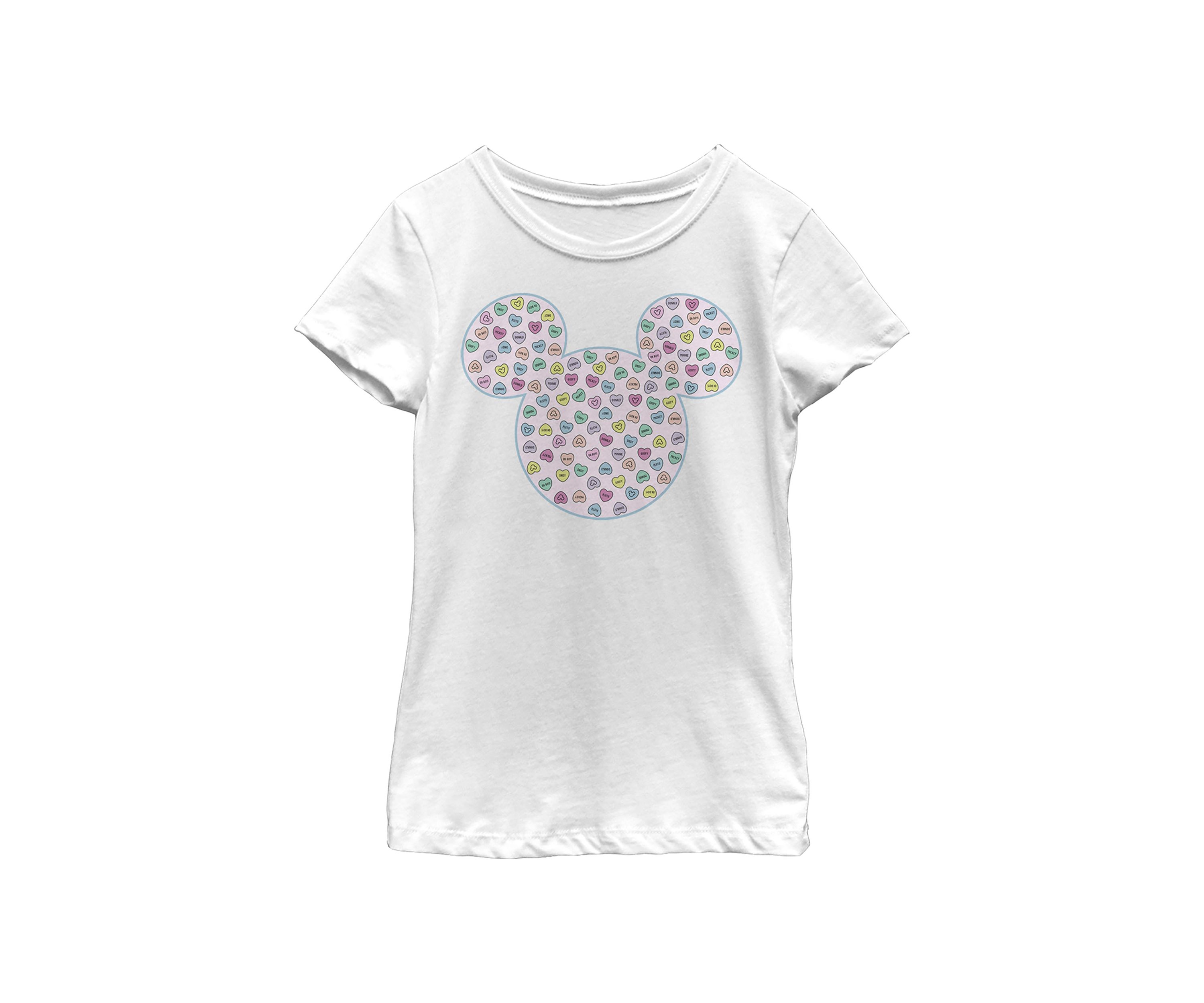 Girls 4-6x Mickey Candy Ears Top