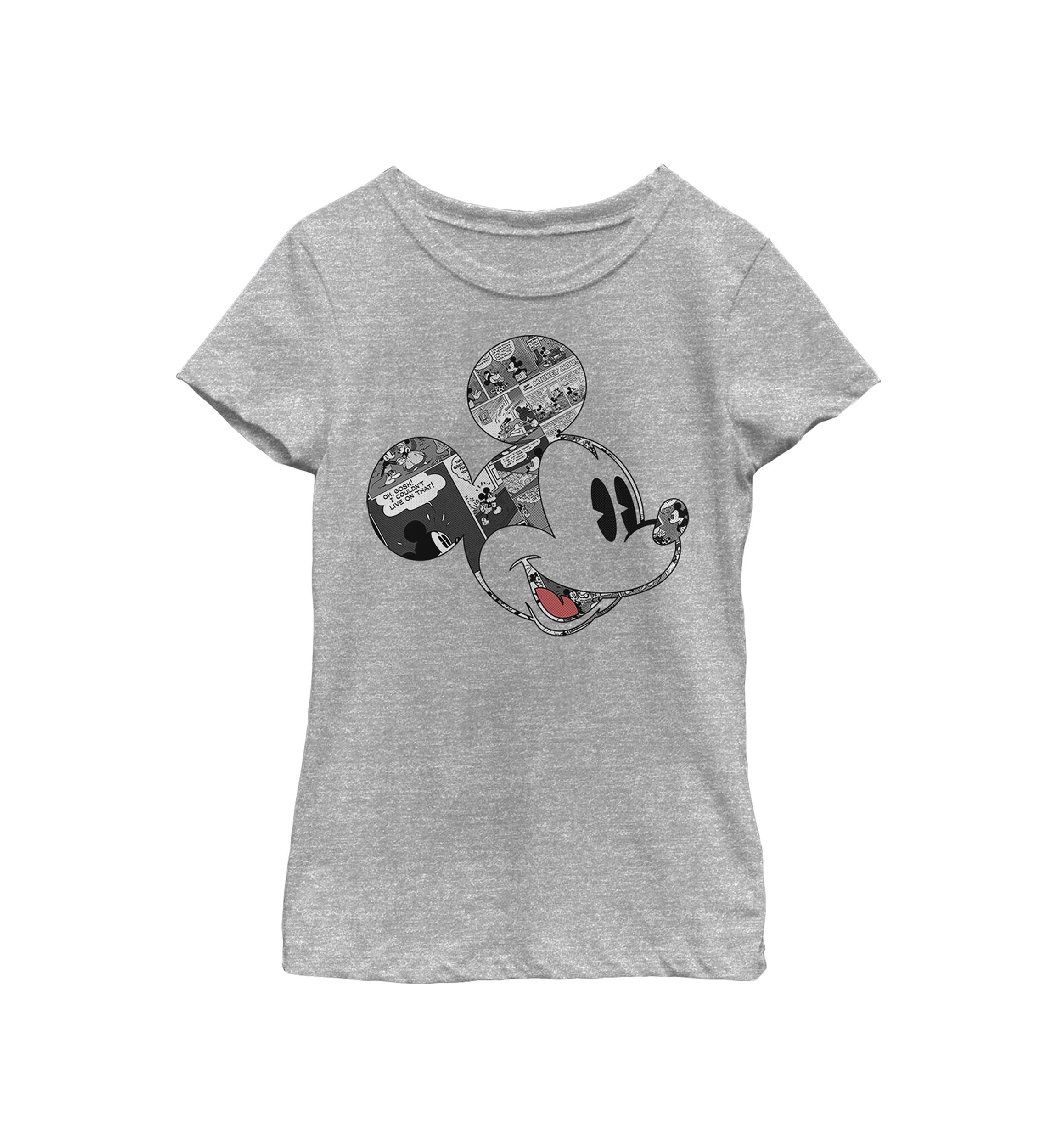 Girls 4-6x Comic Mouse Graphic T-Shirt