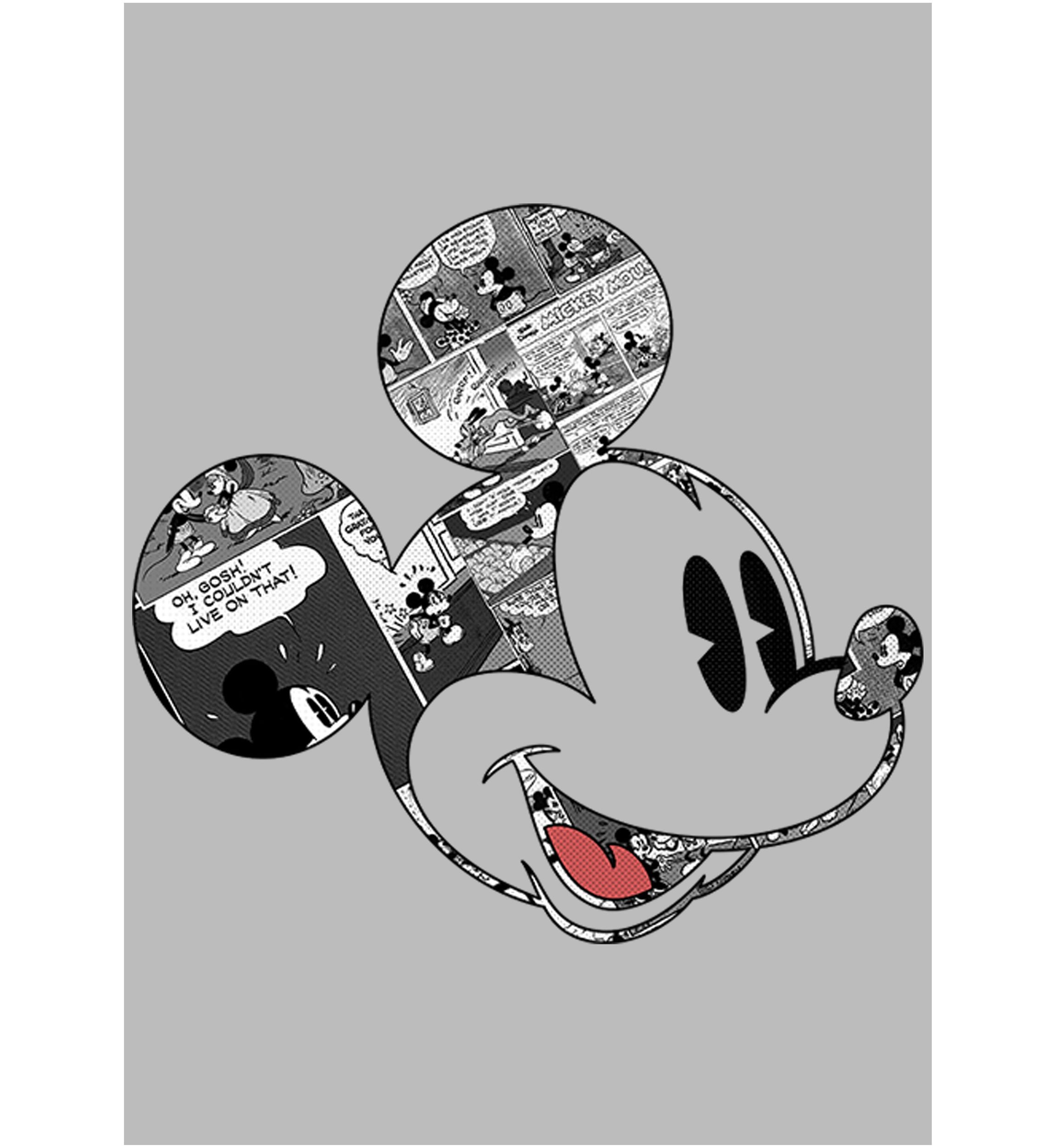 Girls 4-6x Comic Mouse Graphic T-Shirt