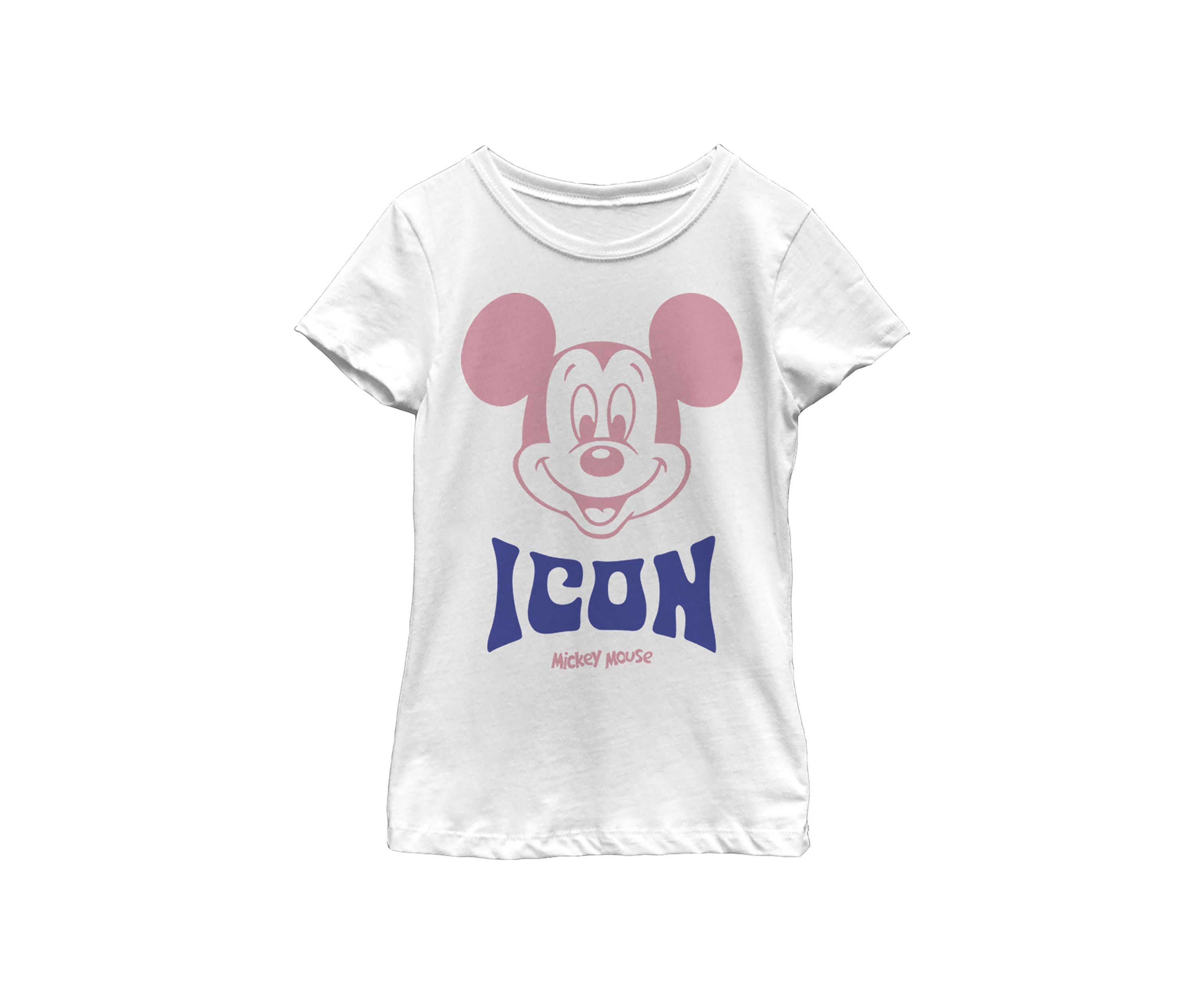 Girls 4-6x Mickey Icon Graphic T-Shirt