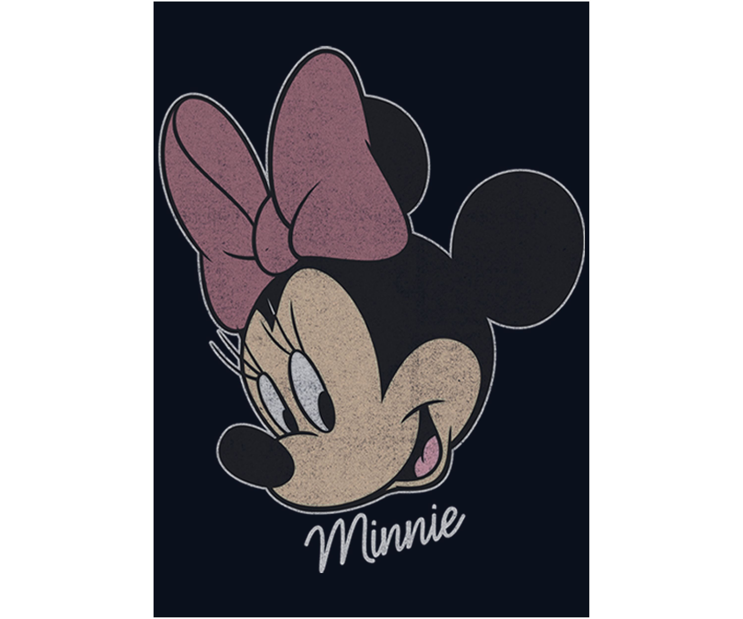 Girls 4-6x Minnie Big Face Distressed Graphic T-Shirt