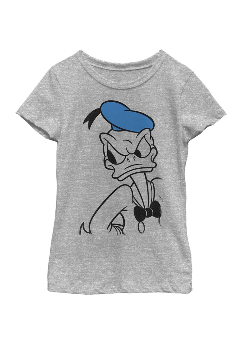 Girls 4-6x Tonal Line Donald Graphic T-Shirt