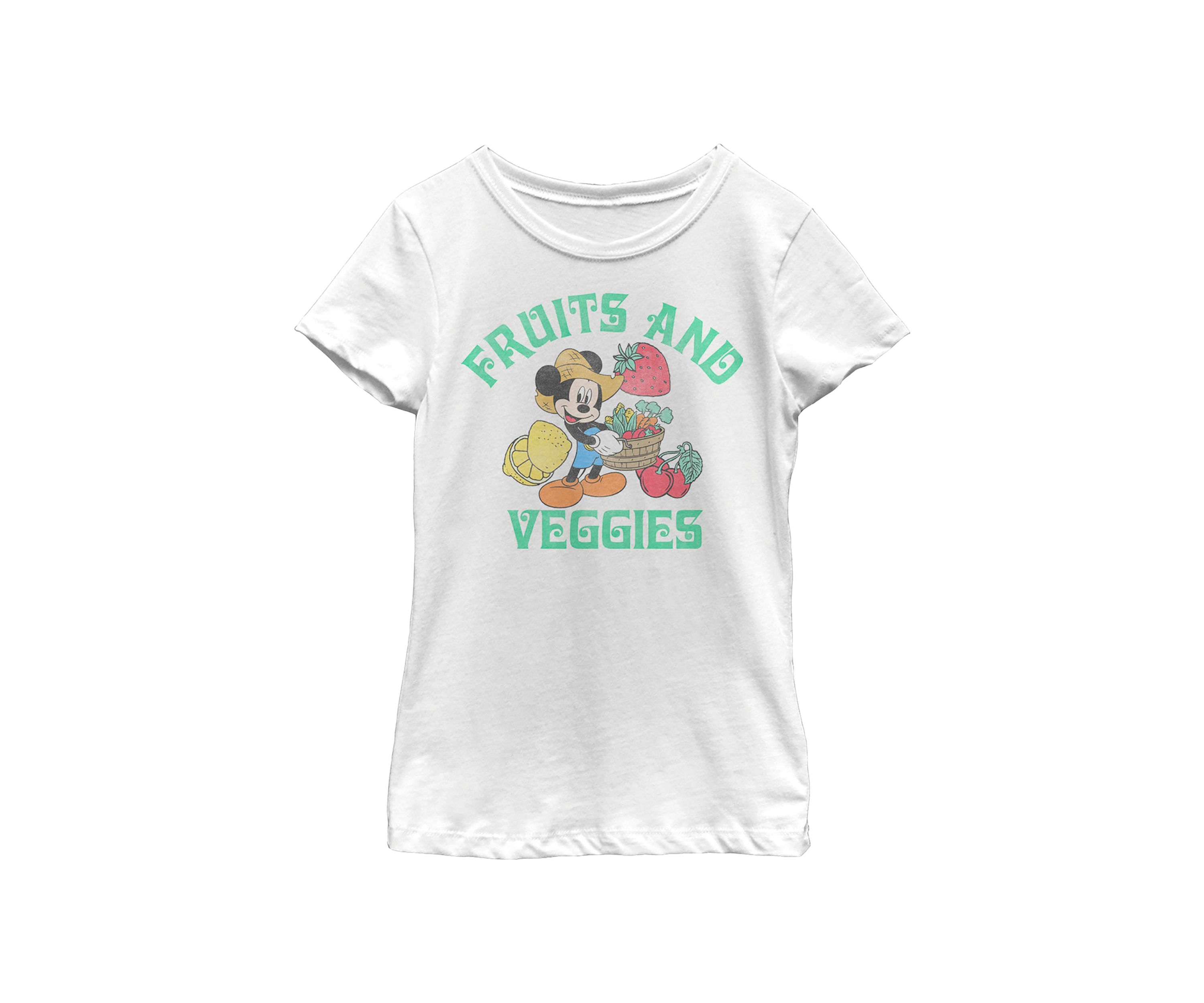 Girls 4-6x Fruits and Veggies Graphic T-Shirt