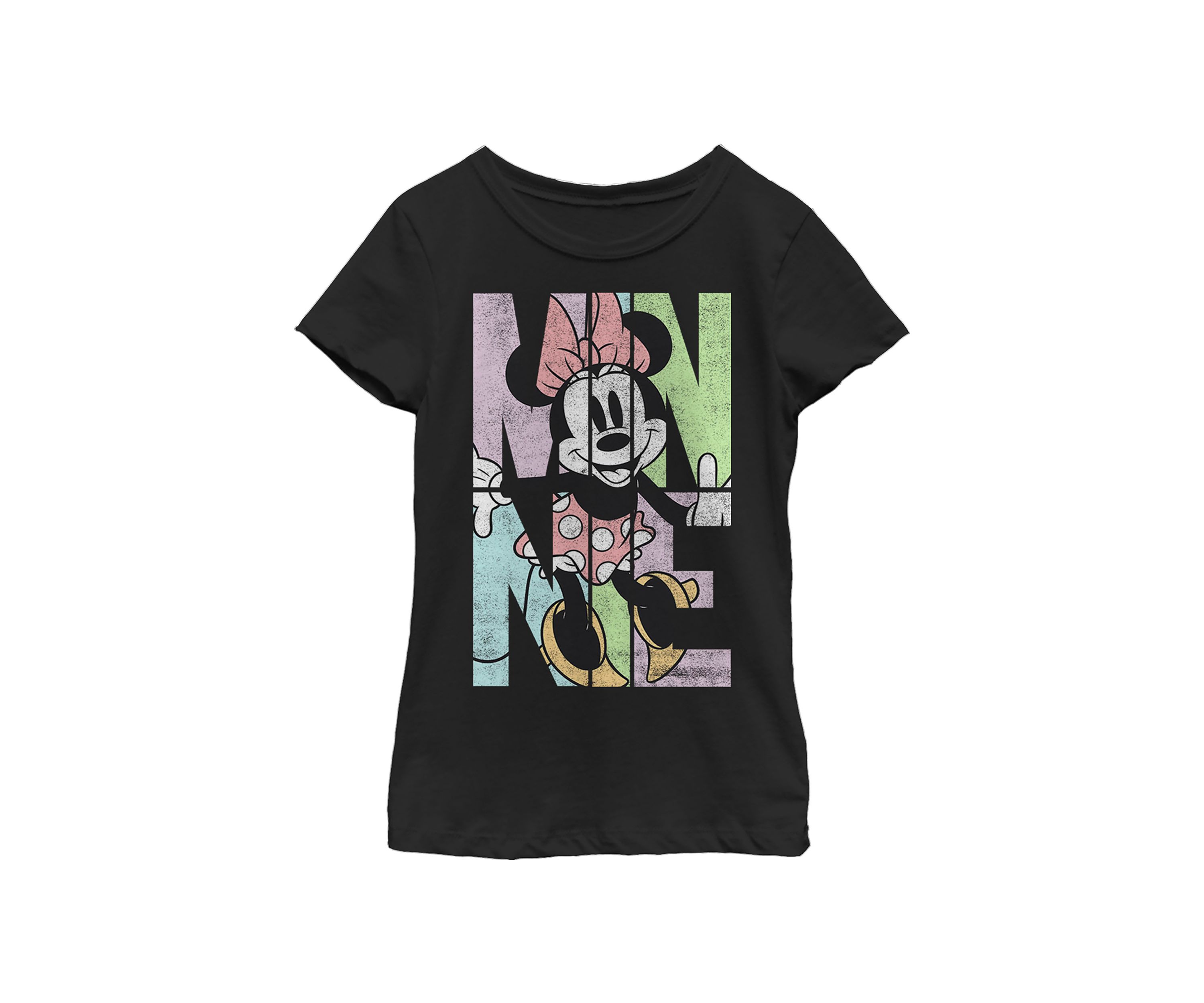 Girls 4-6x Minnie Name Fill Graphic T-Shirt