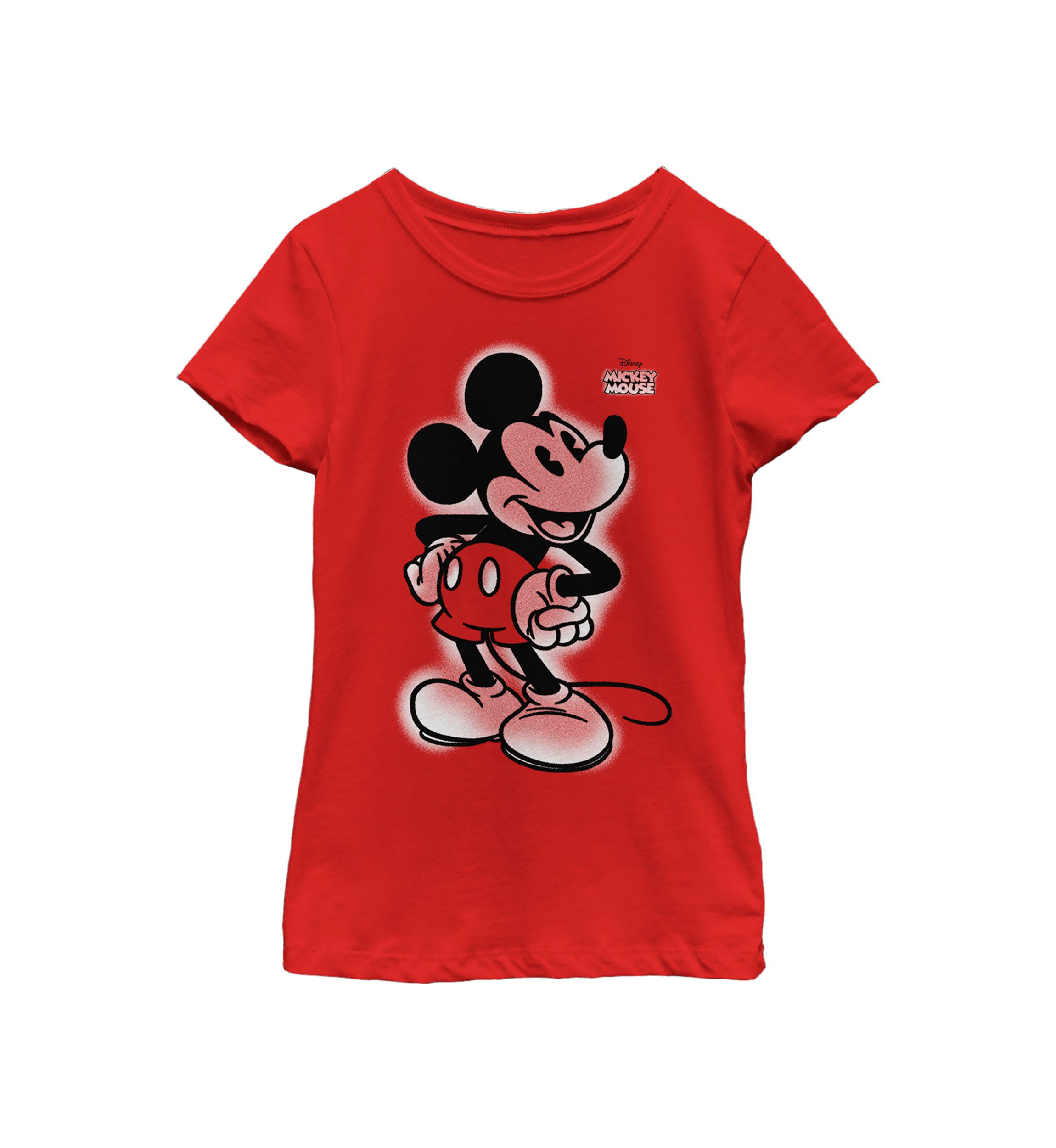 Girls 4-6x Mickey Graffiti Graphic T-Shirt