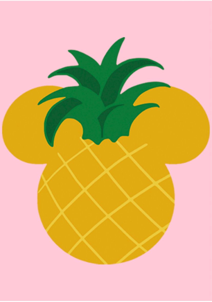 Girls 4-6x Pineapple Ears Graphic T-Shirt