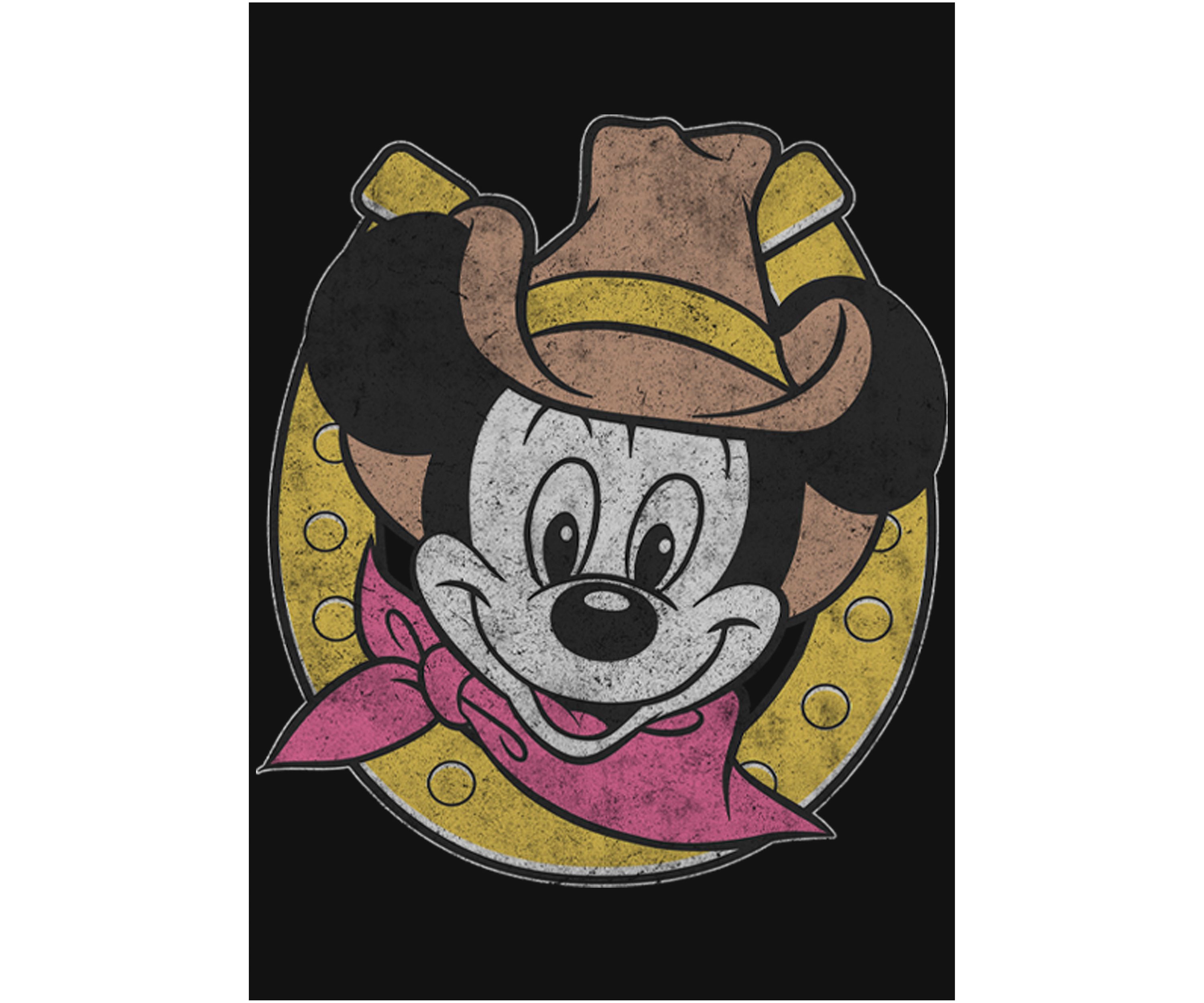 Girls 4-6x Cowboy Mickey Graphic T-Shirt