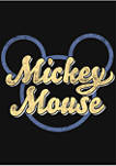 Girls 4-6x Mickey Script Graphic T-Shirt