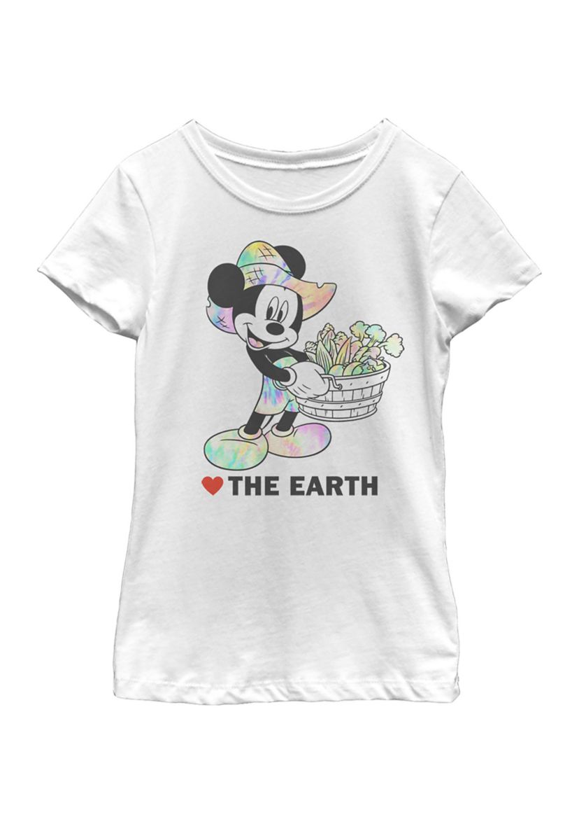Girls 4-6x Heart The Earth Graphic T-Shirt