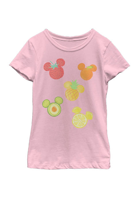 Girls 4-6x Assorted Fruit Graphic T-Shirt