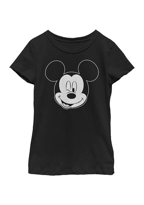 Girls 4-6x Let Me Sleep Outline Graphic T-Shirt