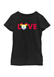 Girls 4-6x Loves Pride Graphic T-Shirt