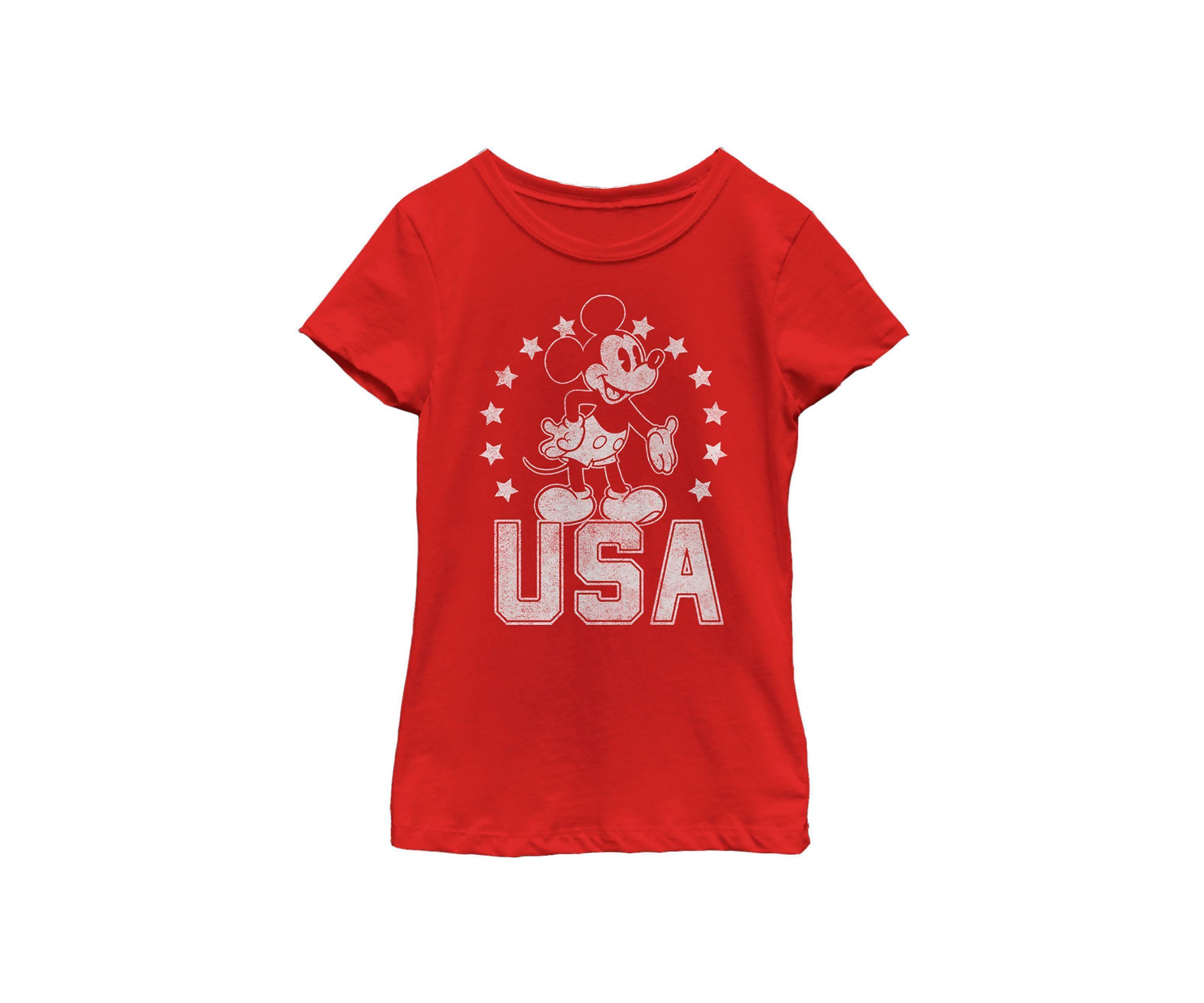 Usa Mickey Graphic T-Shirt
