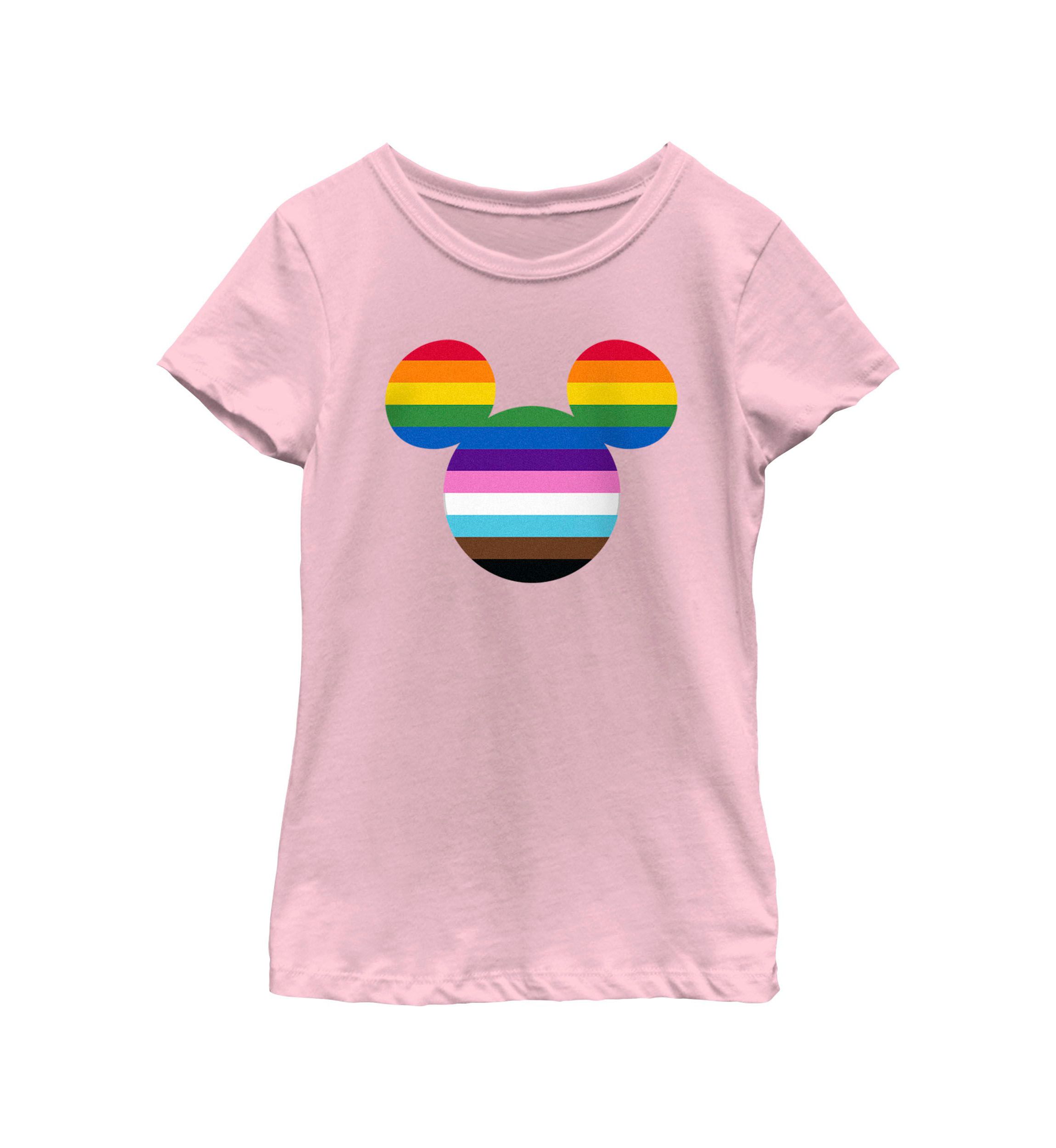 Rainbow Mickey Graphic T-Shirt