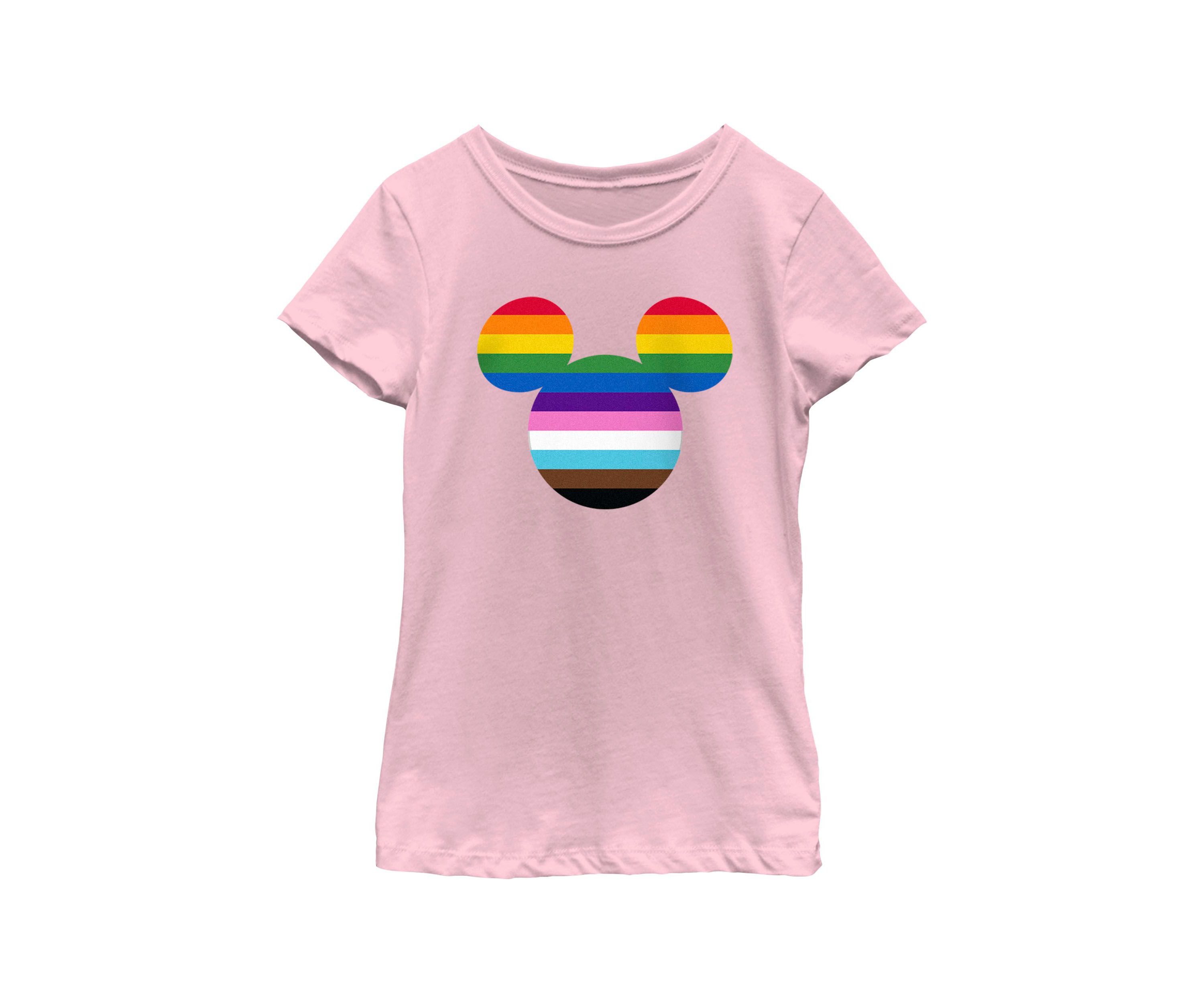 Rainbow Mickey Graphic T-Shirt