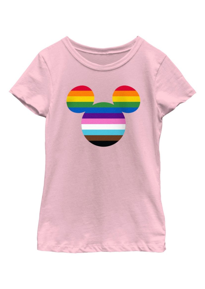 Rainbow Mickey Graphic T-Shirt