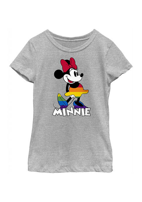 Disney® Minnie Girls 4-6x Dress Pride Graphic T-Shirt