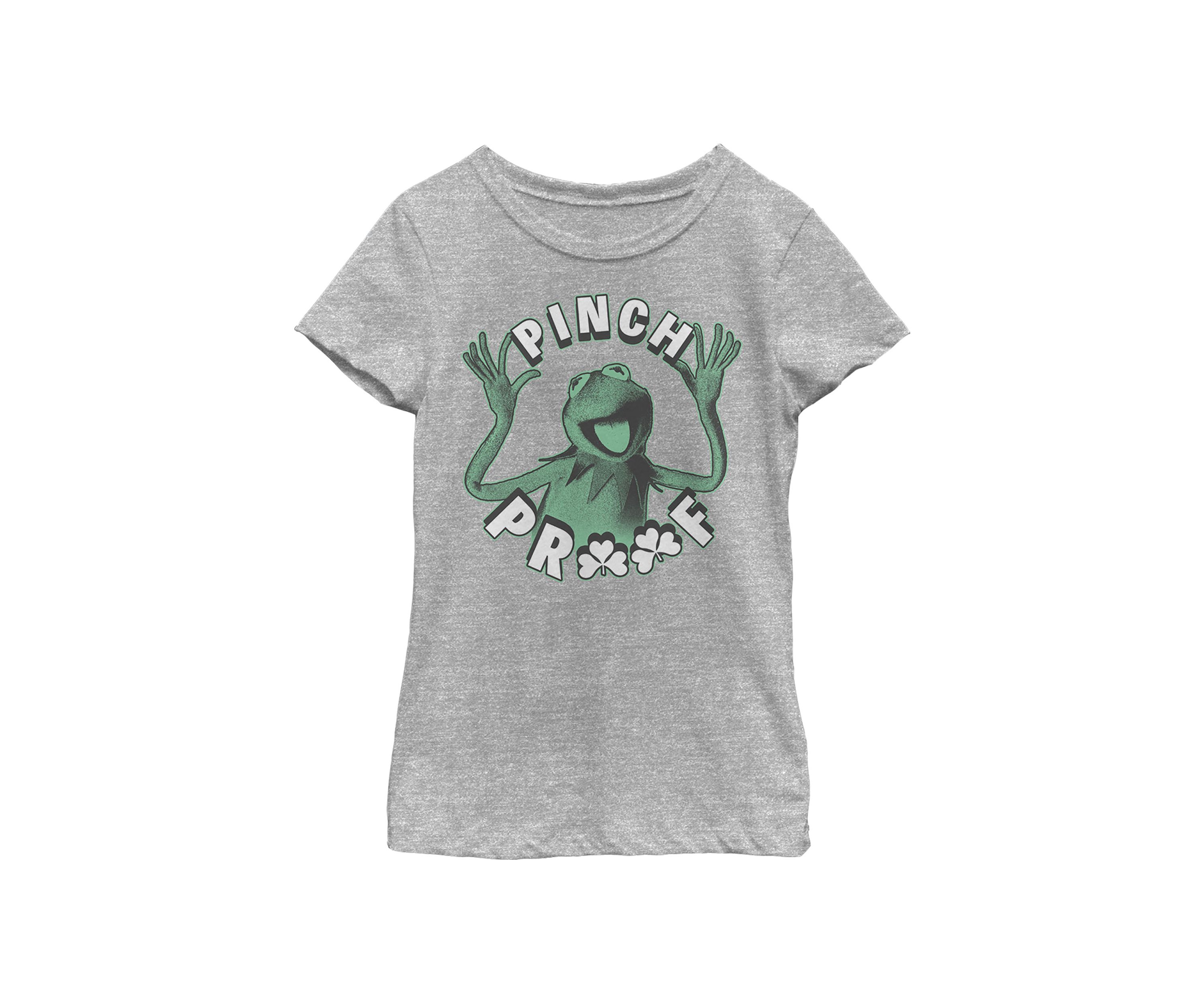 Girls 46x Muppets Pinch Proof Kermit Graphic Top