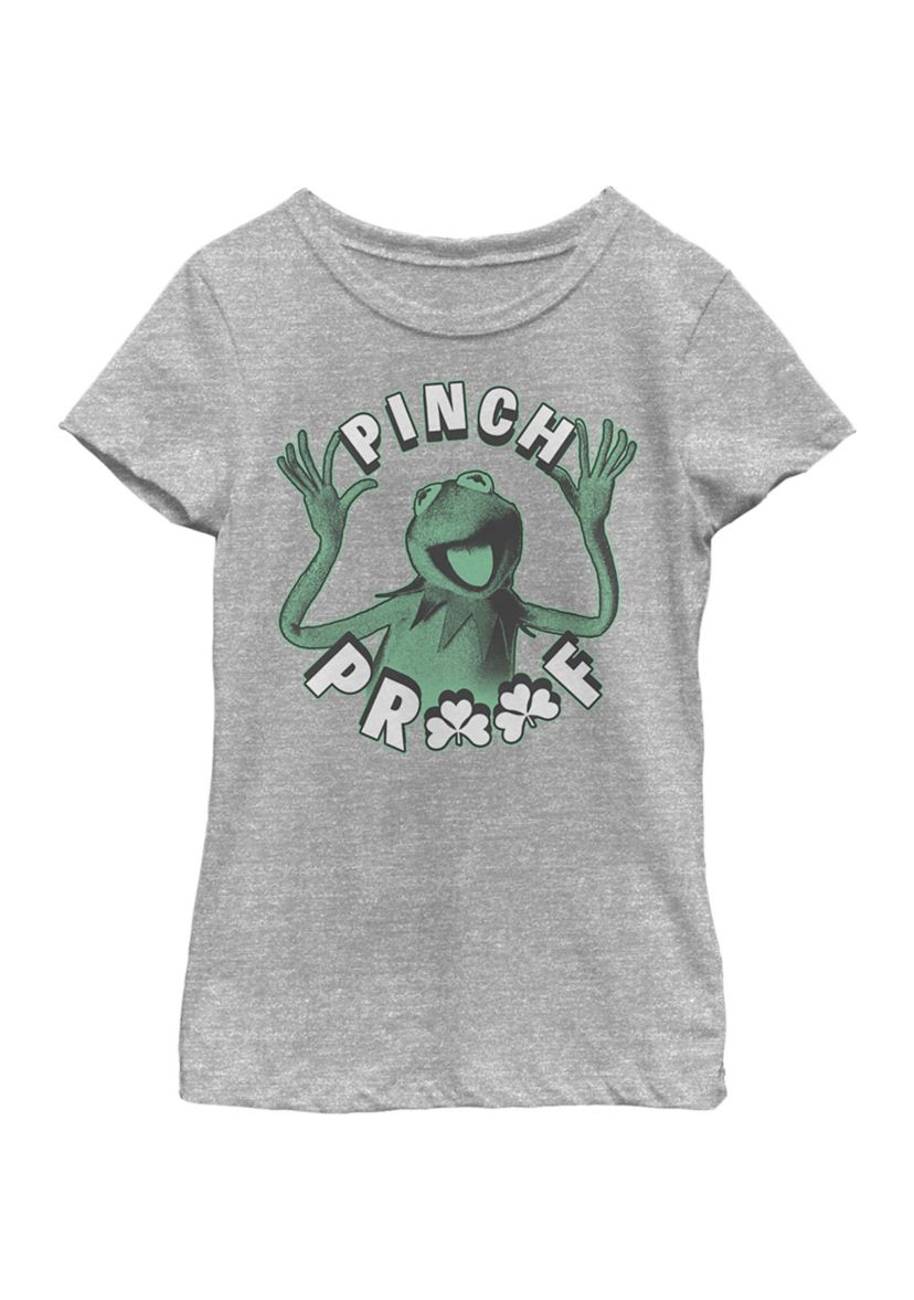 Girls 46x Muppets Pinch Proof Kermit Graphic Top