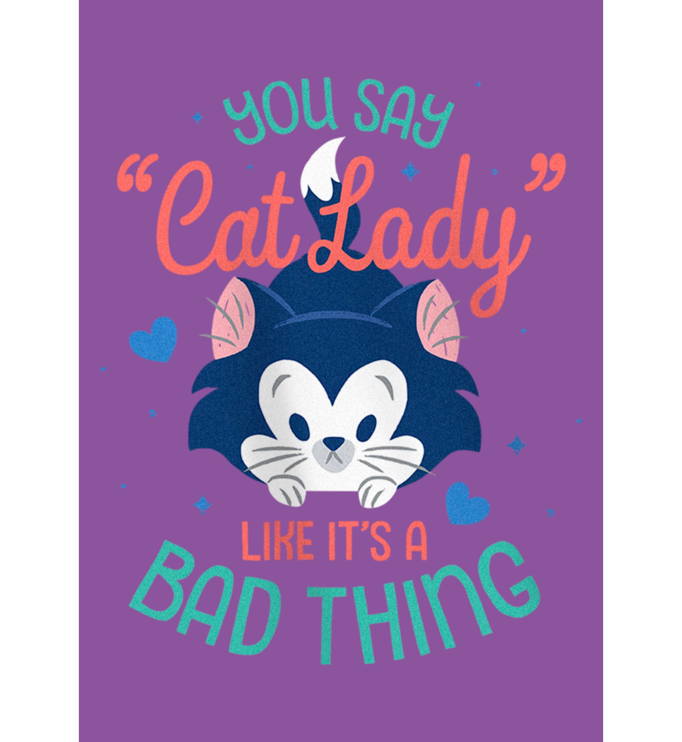 Cat Lady Graphic T-Shirt