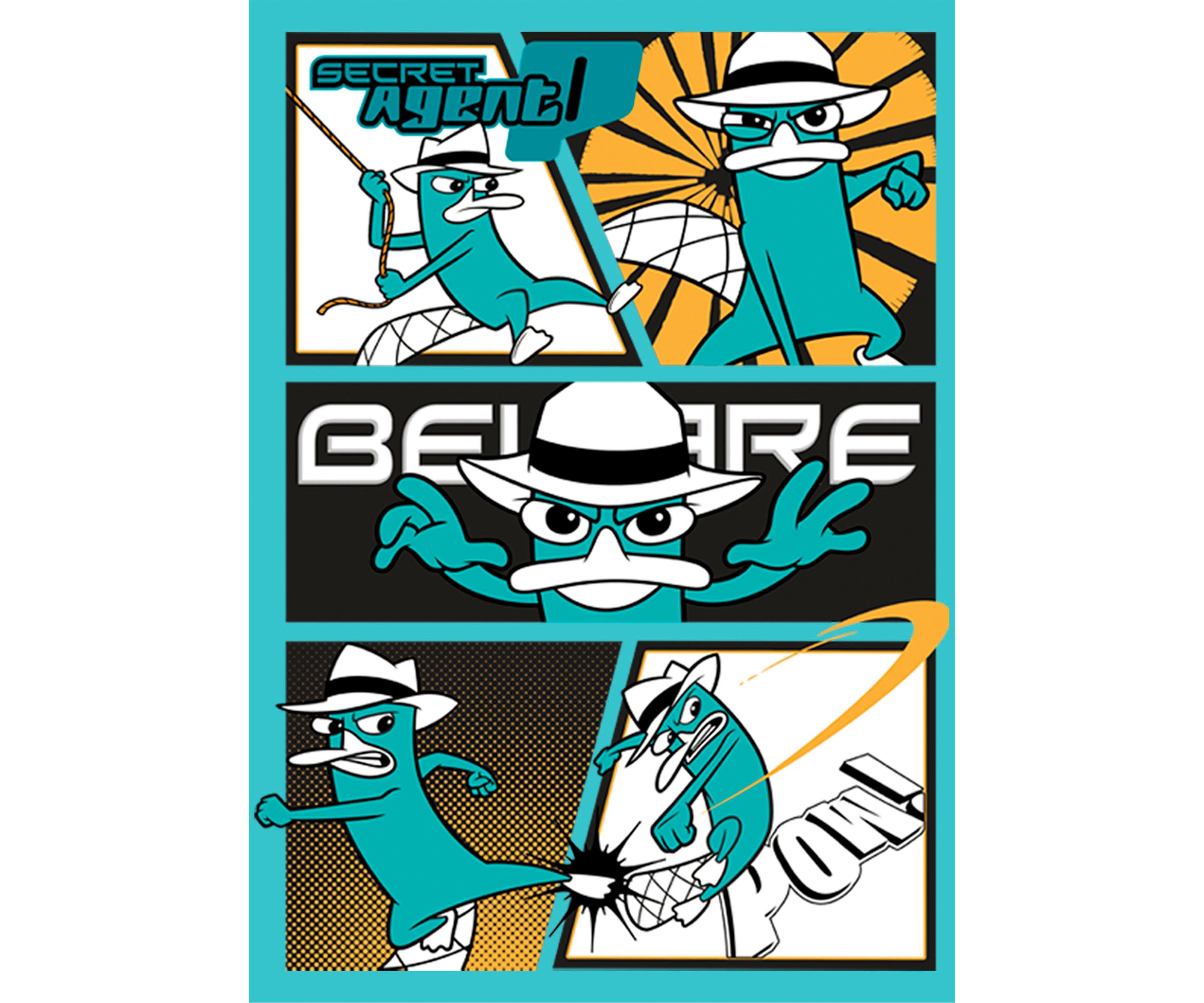 Girls 4-6 Phineas and Ferb Agent P Box Up Top