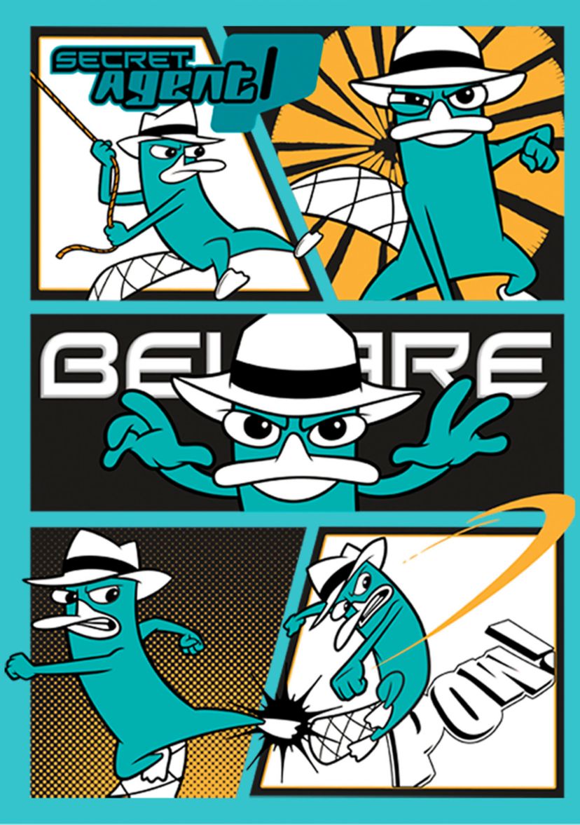 Girls 4-6 Phineas and Ferb Agent P Box Up Top