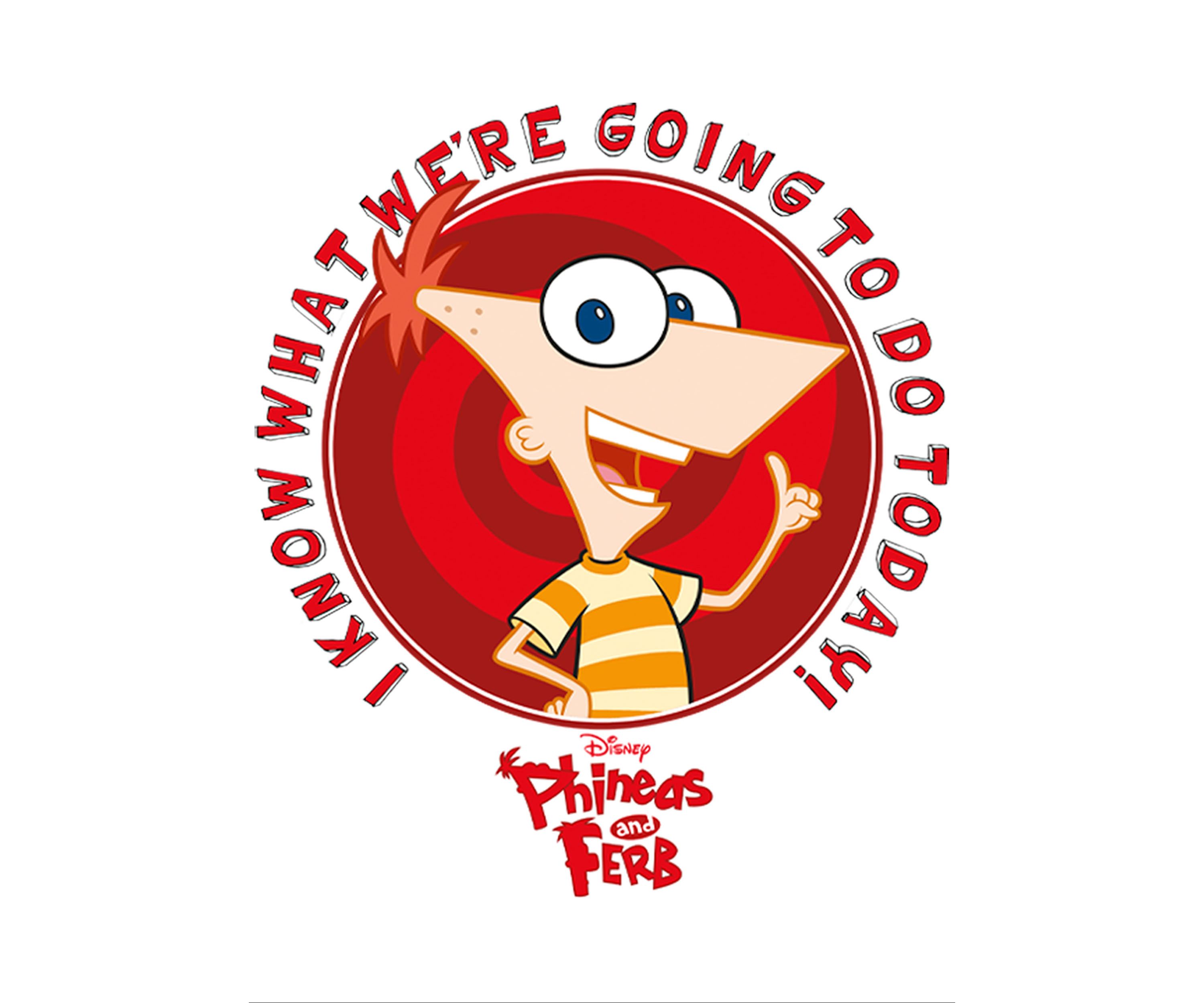 Girls 4-6 Phineas and Ferb Phineas Do Today Top