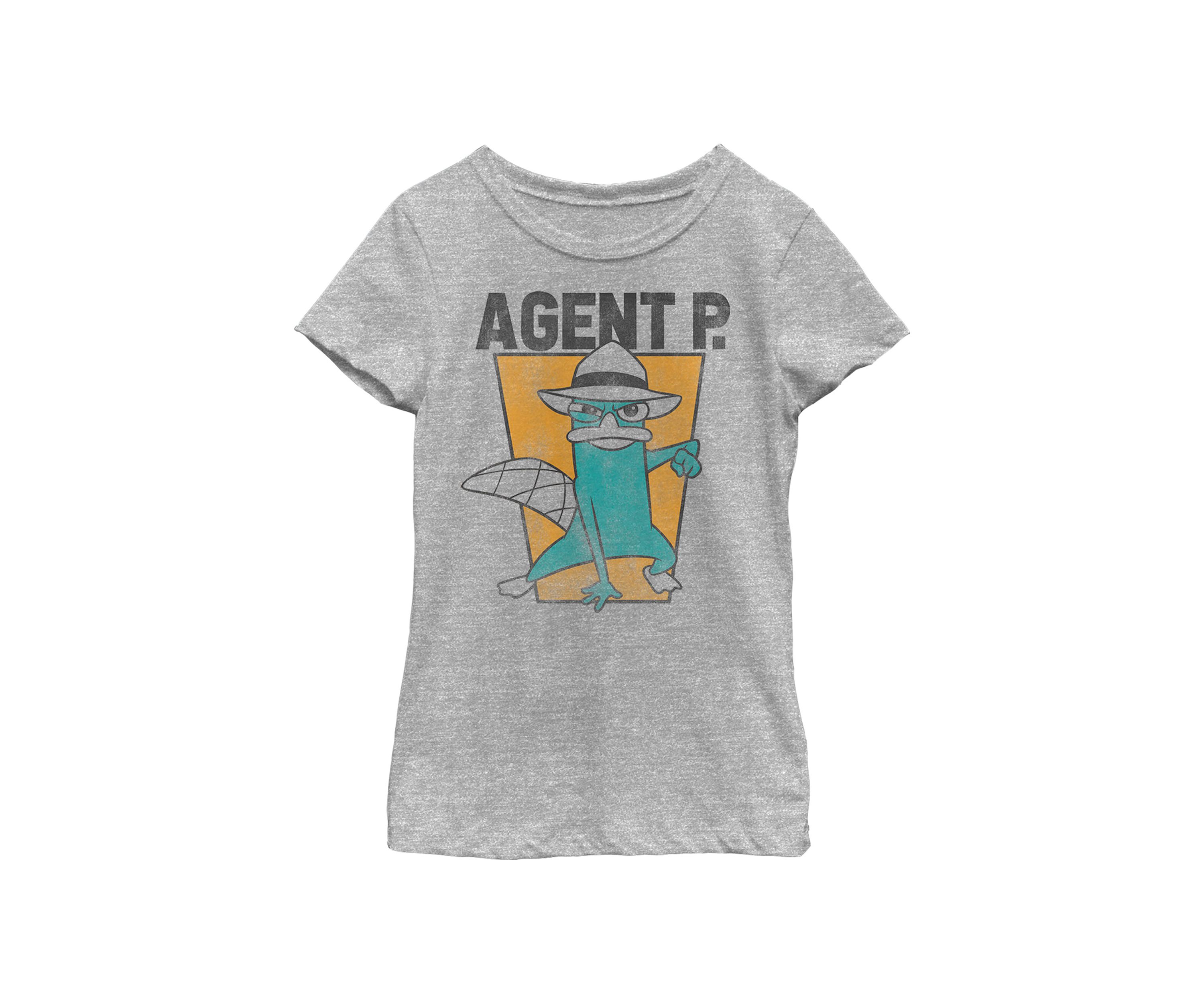 Girls 4-6 Phineas and Ferb Agent P Top