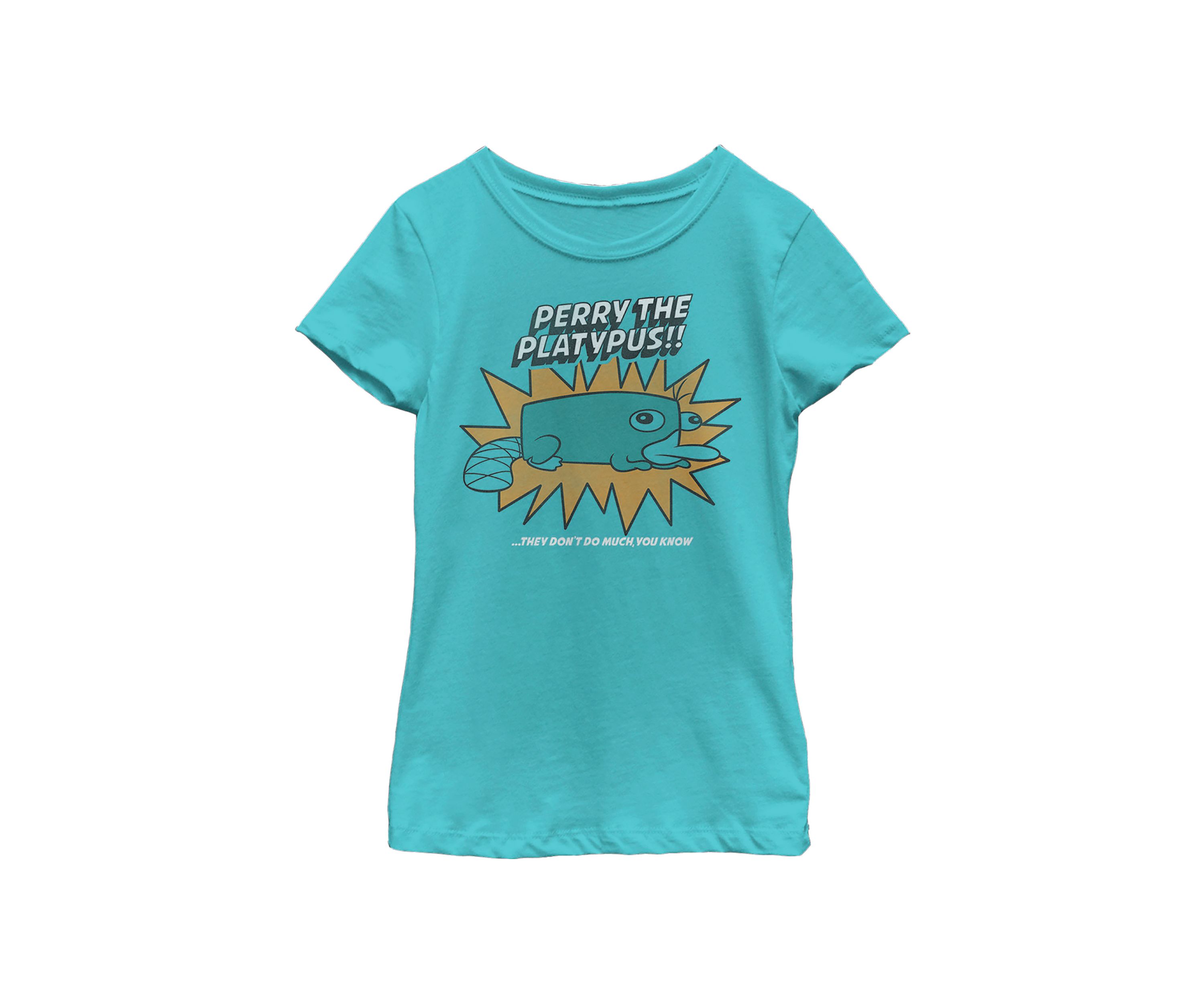 Girls 4-6 Phineas and Ferb Perry The Platypus Top