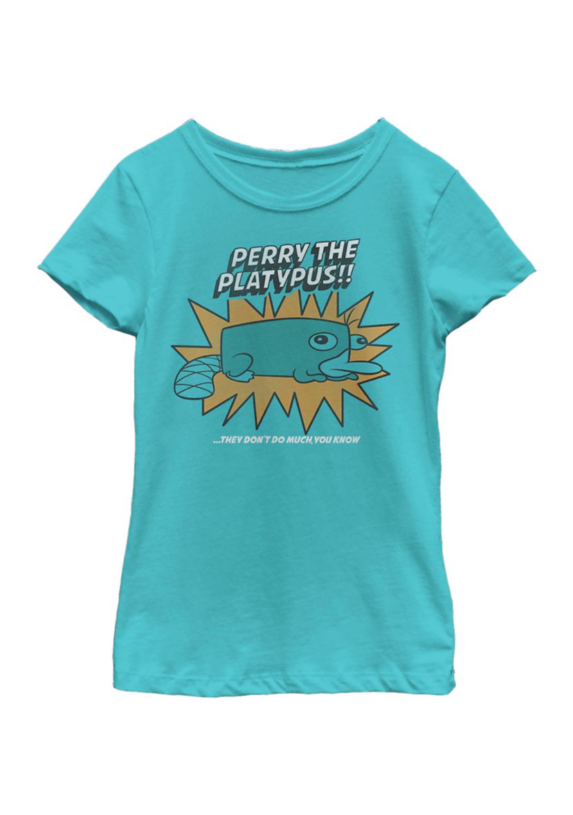 Girls 4-6 Phineas and Ferb Perry The Platypus Top