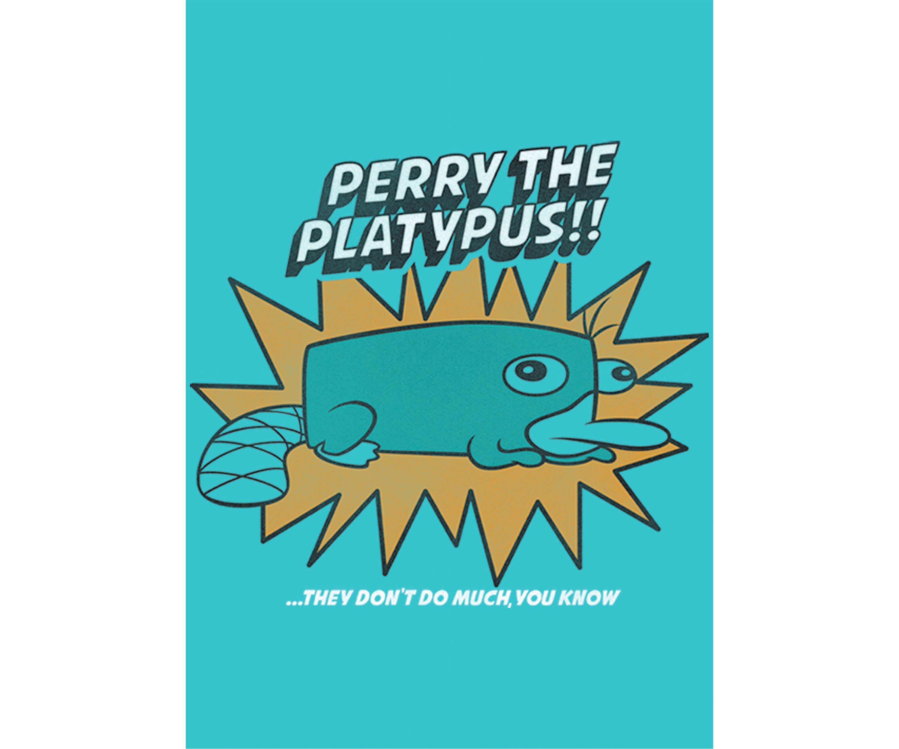 Girls 4-6 Phineas and Ferb Perry The Platypus Top