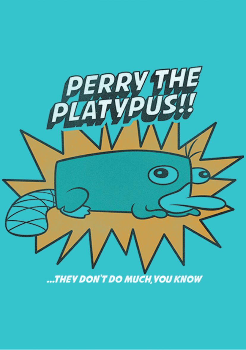 Girls 4-6 Phineas and Ferb Perry The Platypus Top