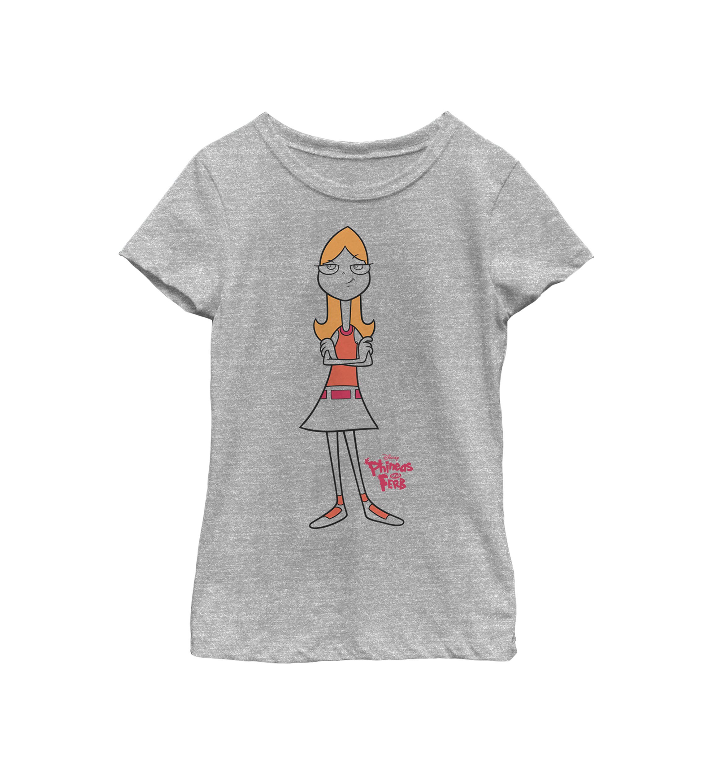 Girls 4-6 Phineas and Ferb Candace Top