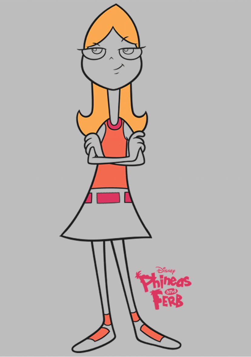 Girls 4-6 Phineas and Ferb Candace Top