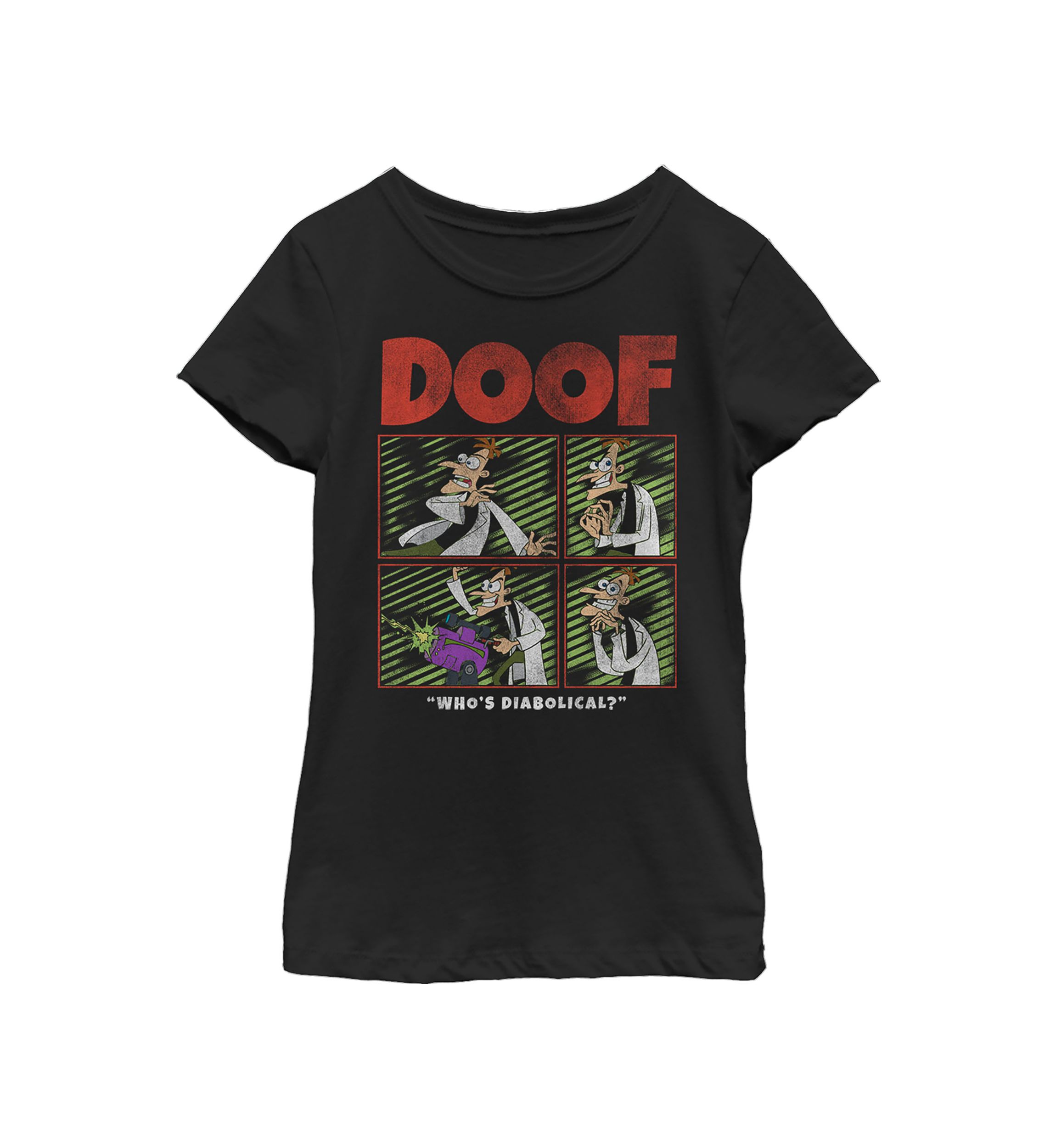 Girls 4-6 Phineas and Ferb Doof Top