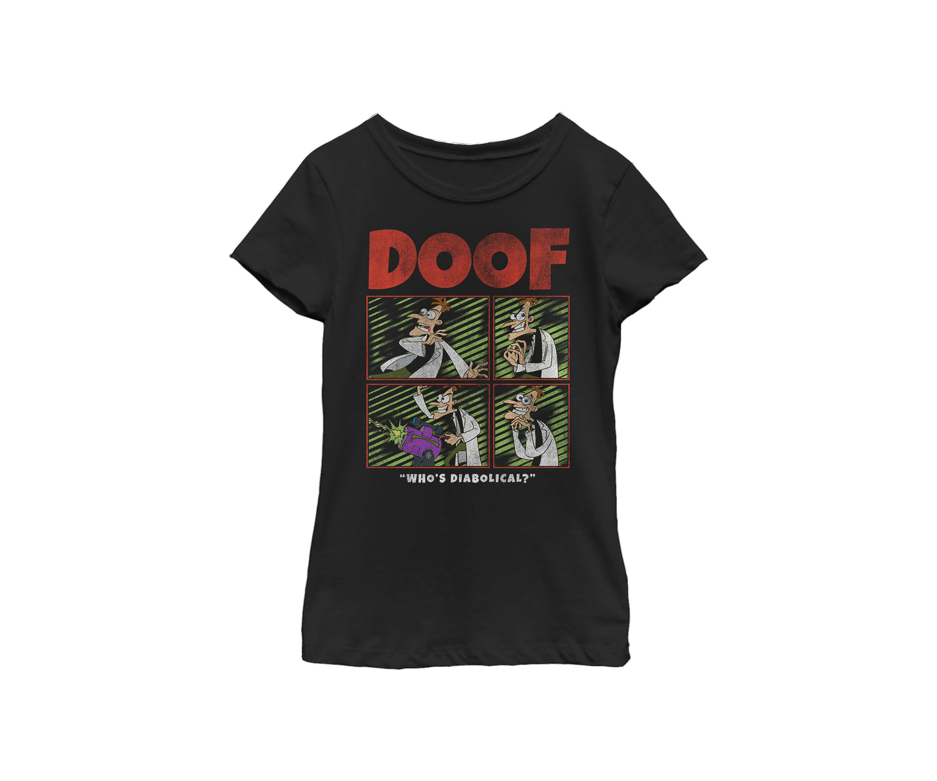 Girls 4-6 Phineas and Ferb Doof Top