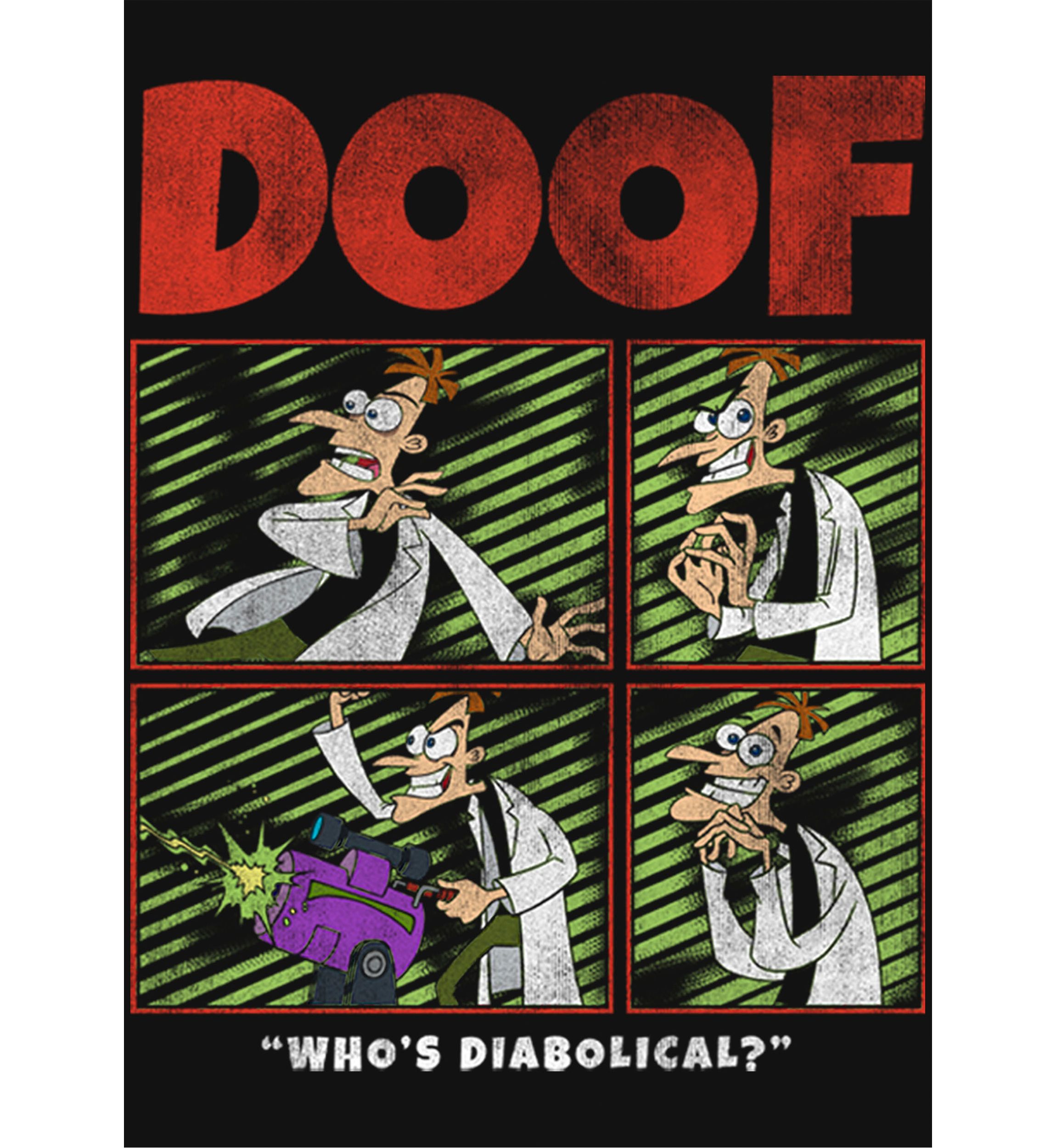 Girls 4-6 Phineas and Ferb Doof Top