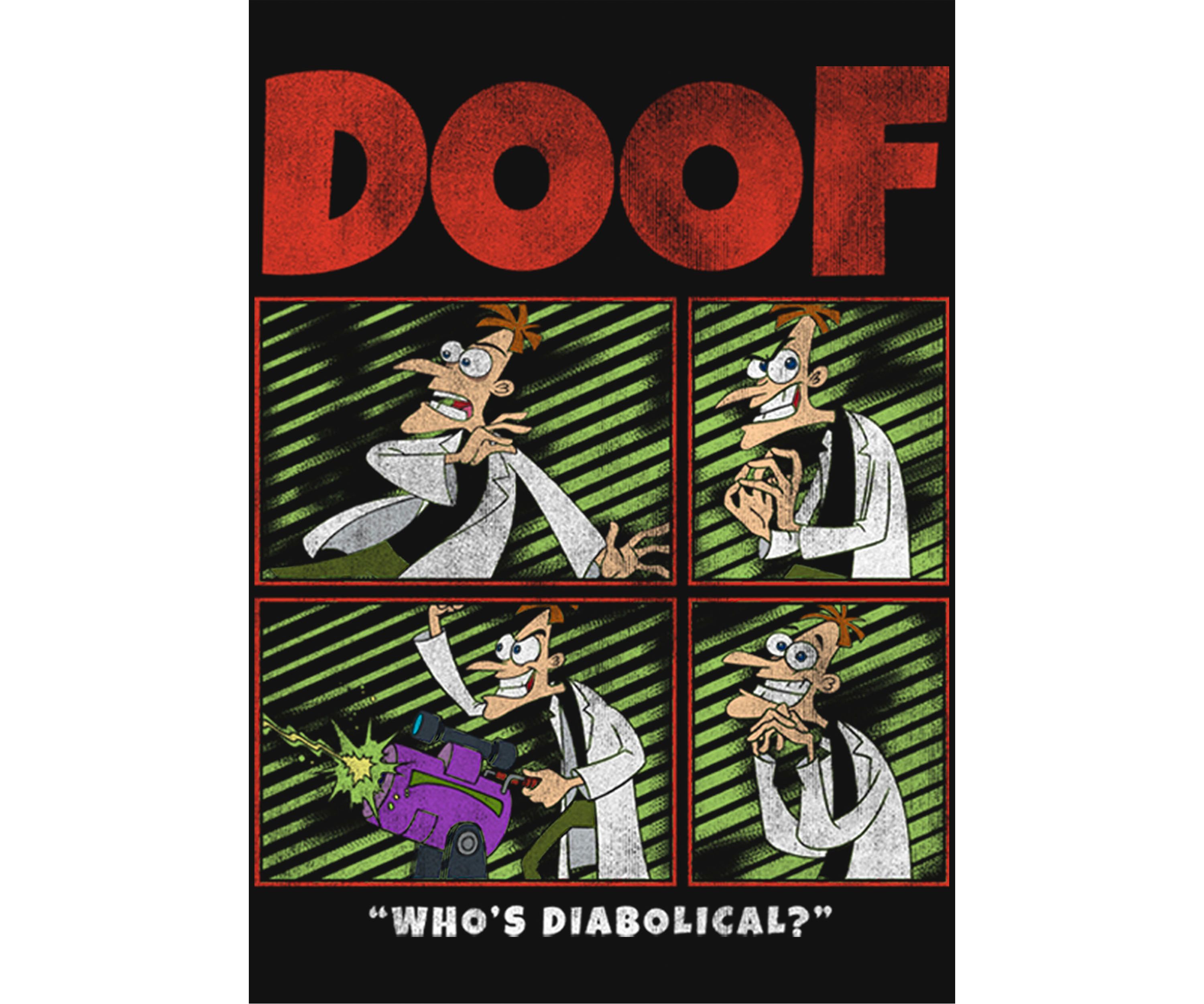 Girls 4-6 Phineas and Ferb Doof Top