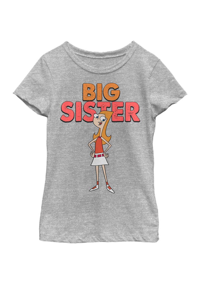 Girls 4-6 Phineas and Ferb The Sister Top