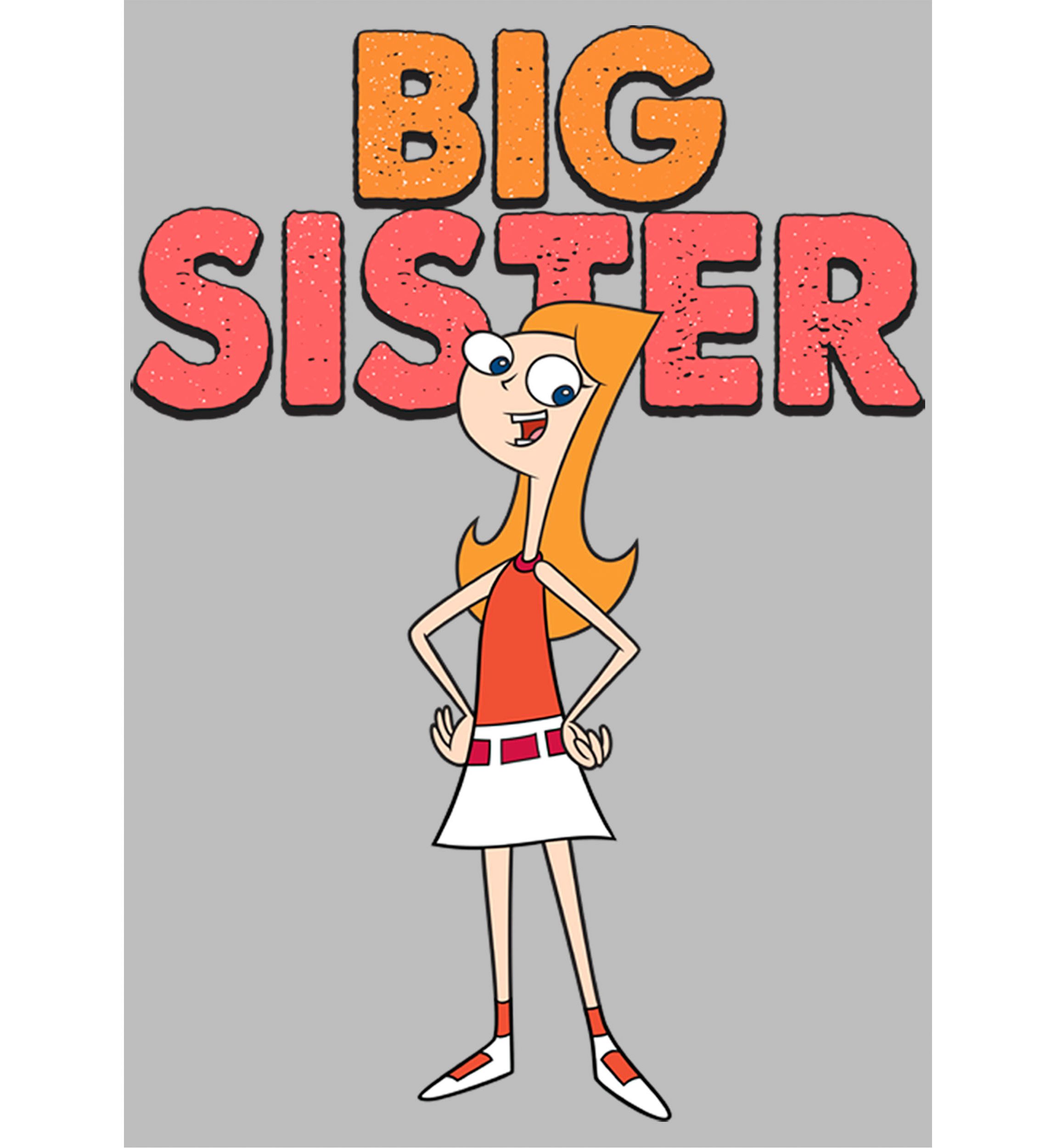 Girls 4-6 Phineas and Ferb The Sister Top