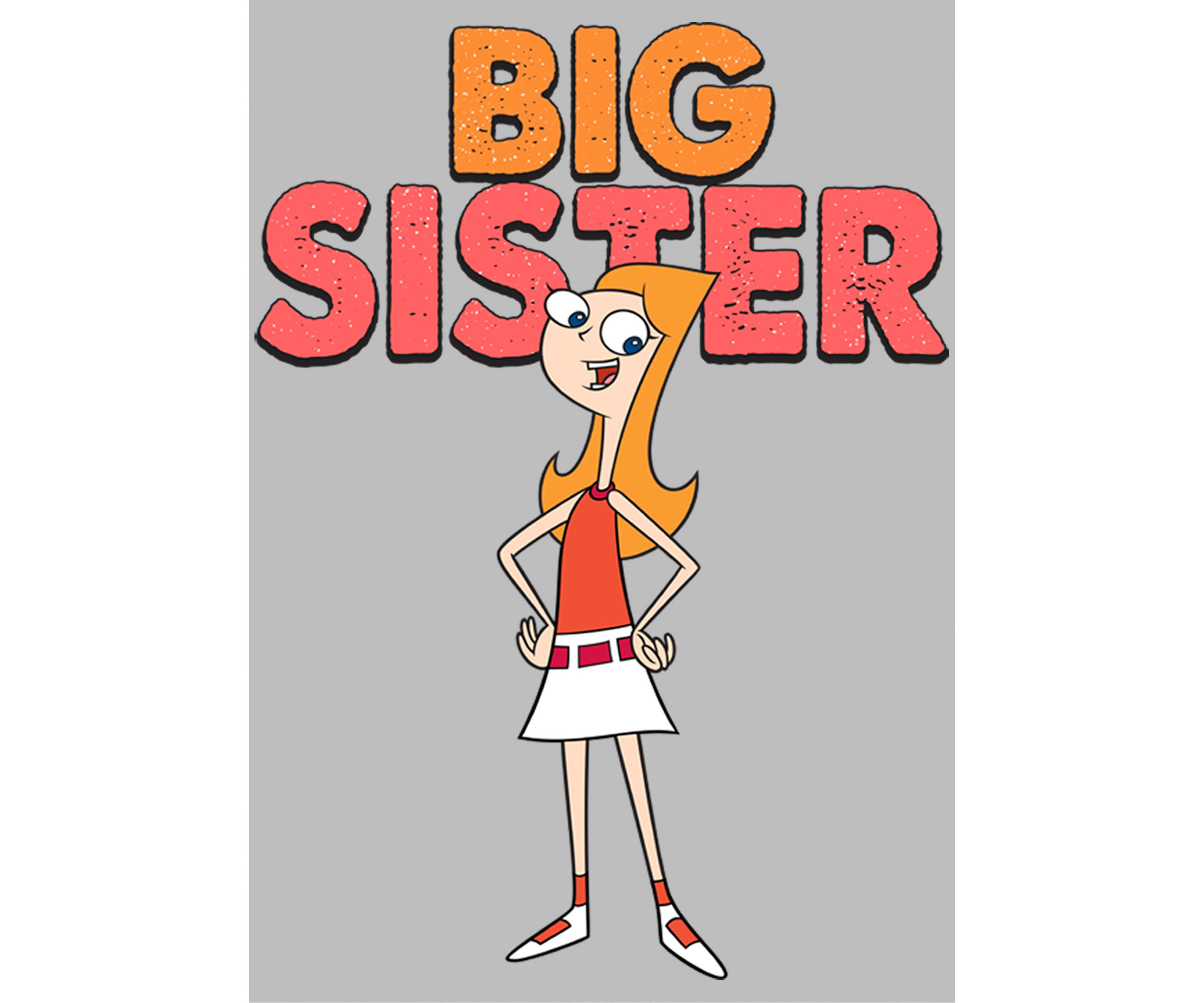 Girls 4-6 Phineas and Ferb The Sister Top