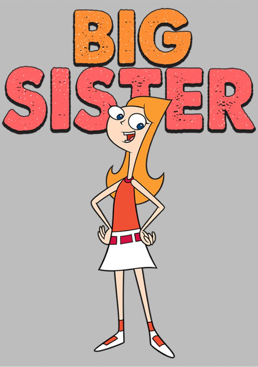 Girls 4-6 Phineas and Ferb The Sister Top