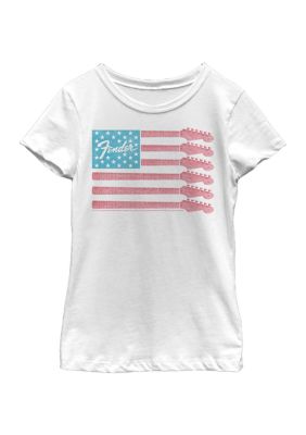 Fender Kids Guitar Flag Graphic T-Shirt